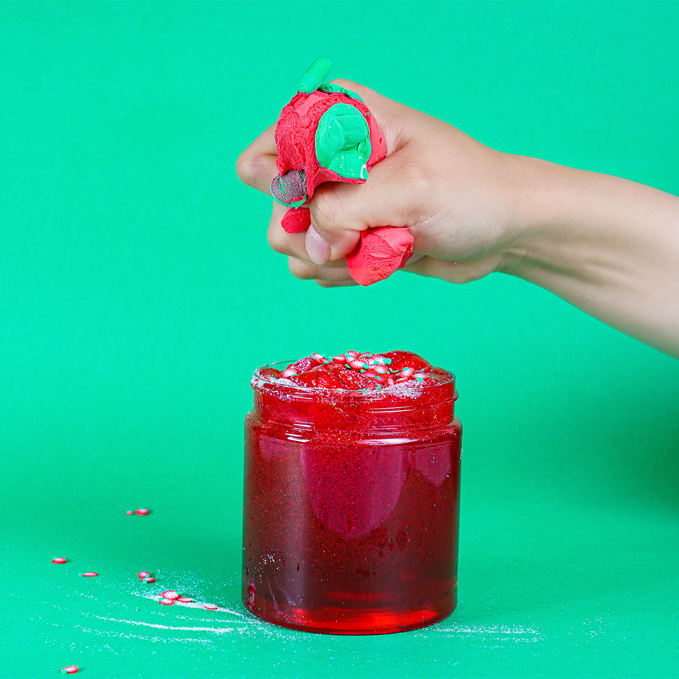 ماماسيما فراولة سلايم l MamaSima Strawberry Themed Slime
