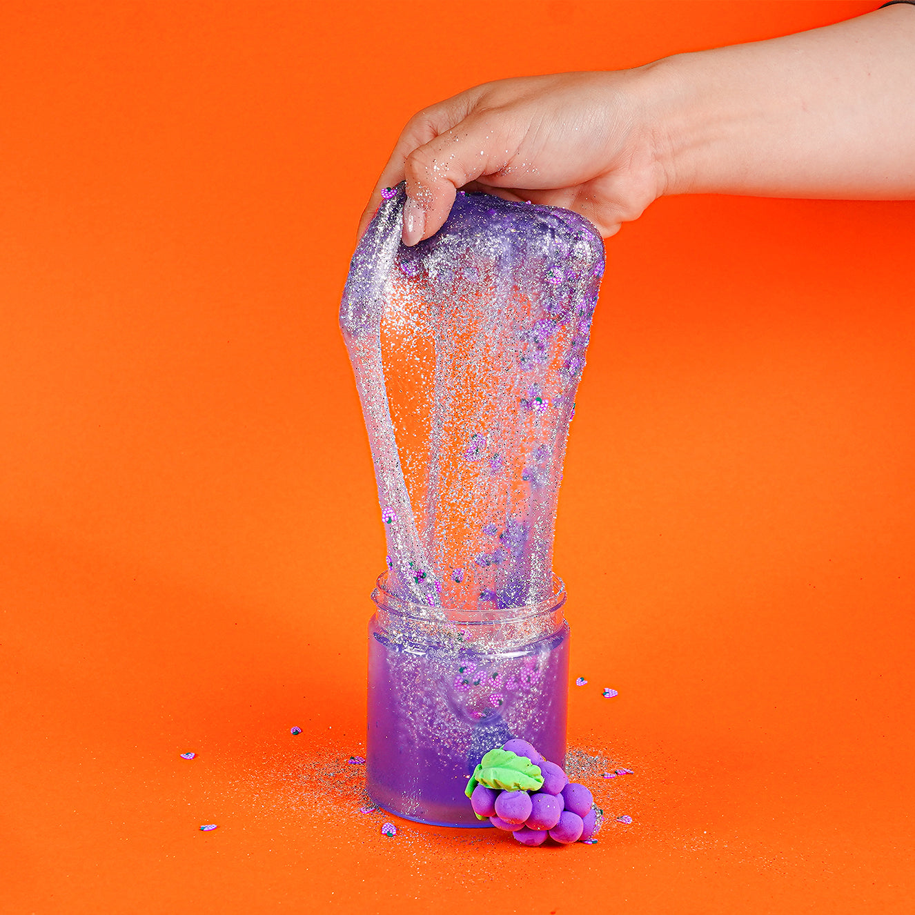 ماماسيما عنب سلايم l MamaSima Grape Themed Slime
