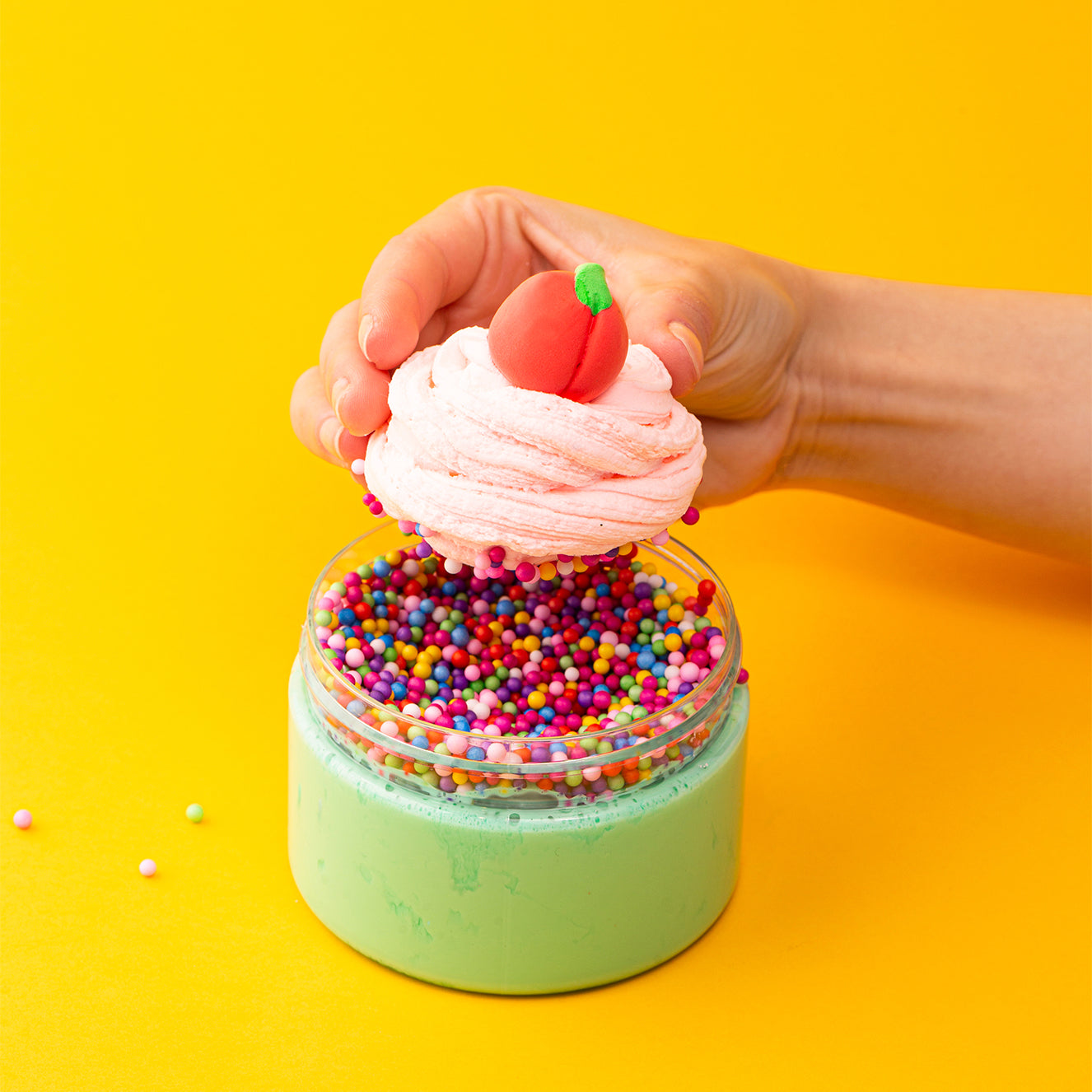ماماسيما كعكة عيد الميلاد سلايم l MamaSIma Birthday Cake Themed Slime