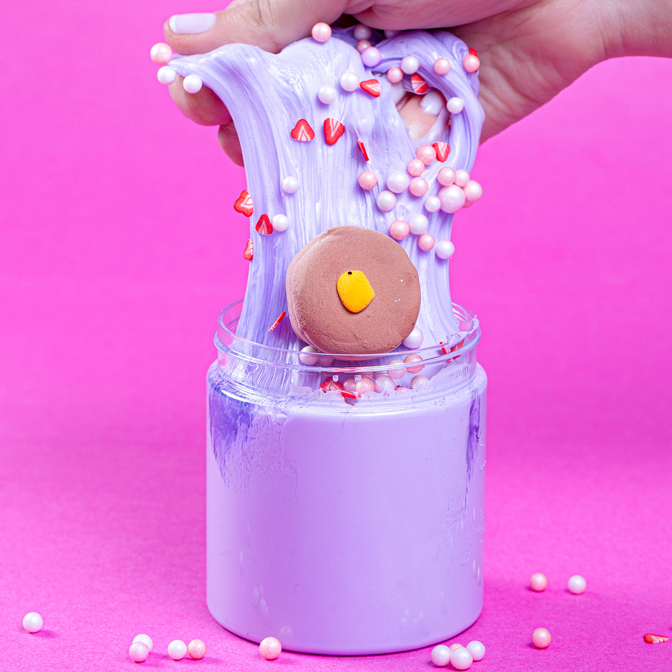 ماماسيما بان كيك سلايم l MamaSima Pancake Themed Slime