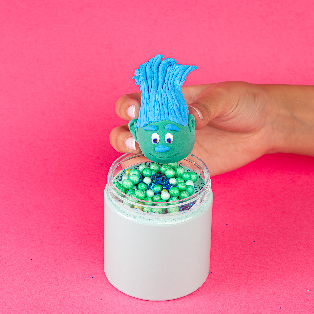 ماماسيما برانش الترول سلايم l MamaSima Branch the Troll Themed Slime