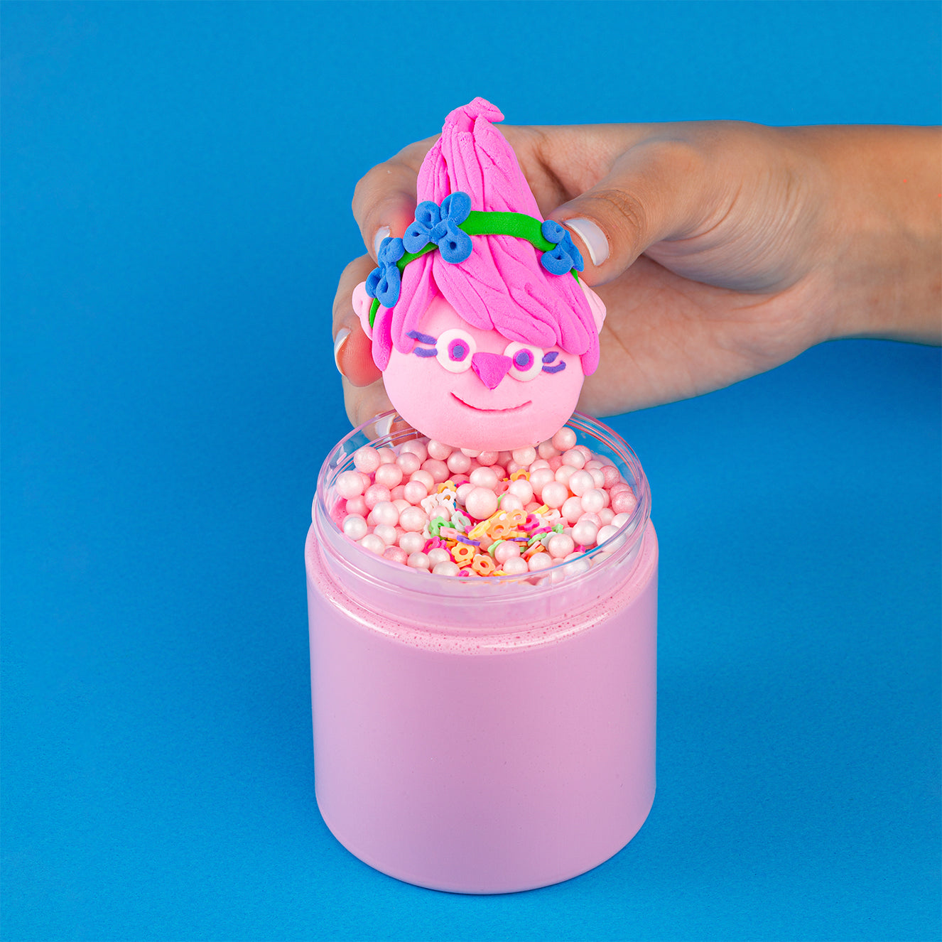 ماماسيما بوبي الترول سلايم l MamaSima Poppy the Troll Themed Slime