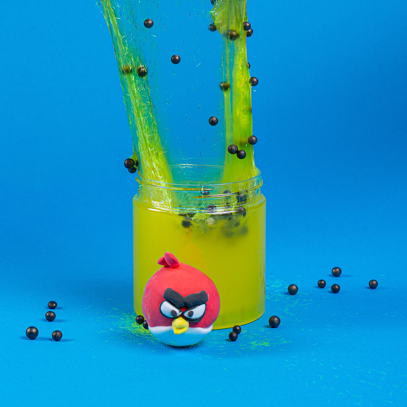 ماماسيما الطيور الغاضبة سلايم l MamaSima Angry Birds Themed Slime