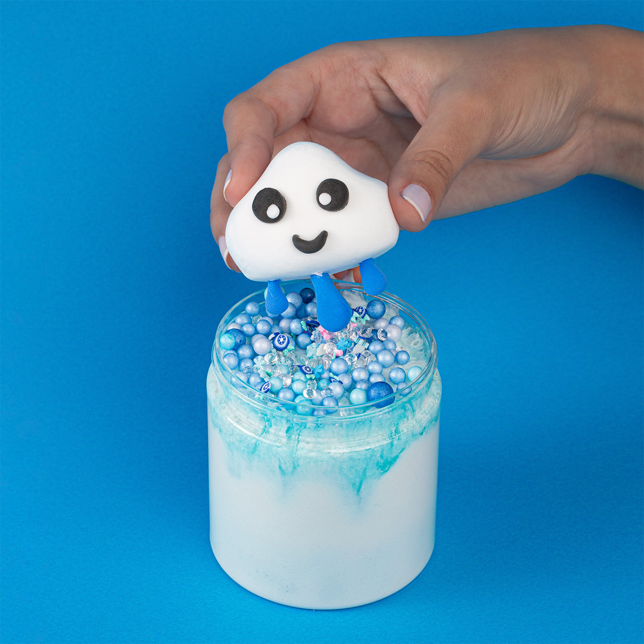 ماماسيما الغيمة سلايم l MamaSima the Cloud Themed Slime