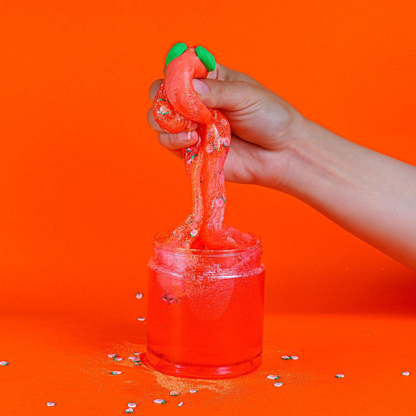 ماماسيما دراق سلايم l MamaSima Peach Themed Slime