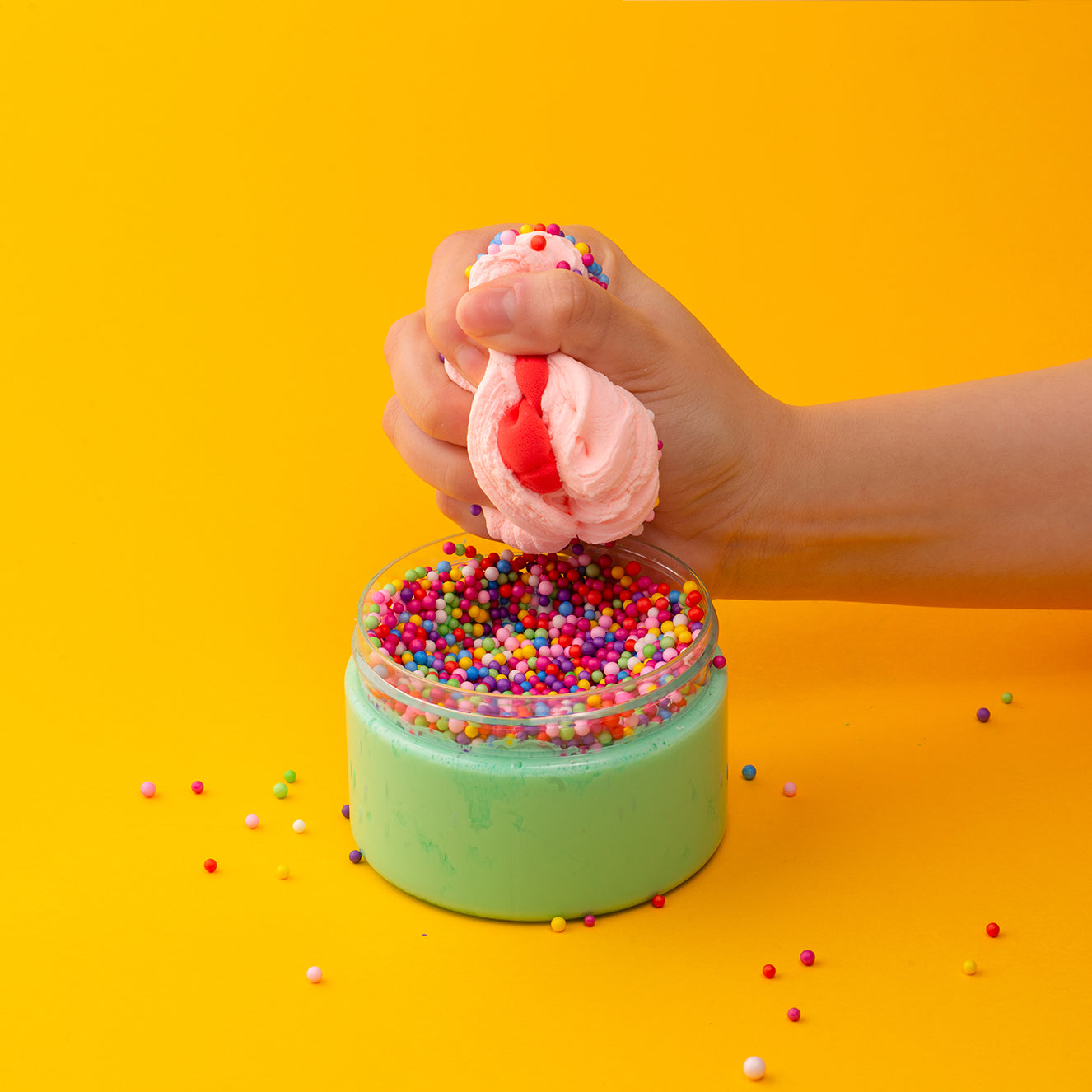 ماماسيما كعكة عيد الميلاد سلايم l MamaSIma Birthday Cake Themed Slime