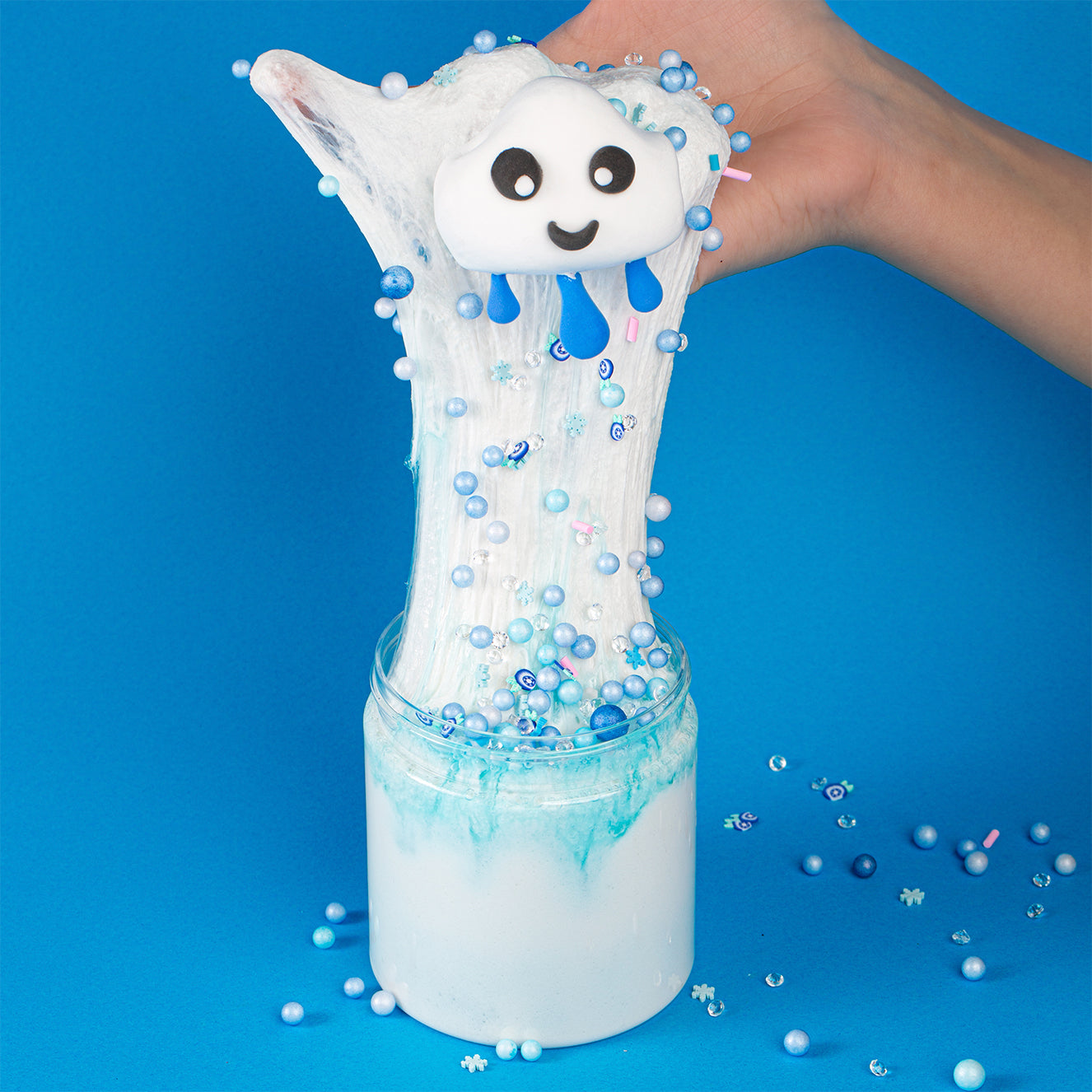 ماماسيما الغيمة سلايم l MamaSima the Cloud Themed Slime