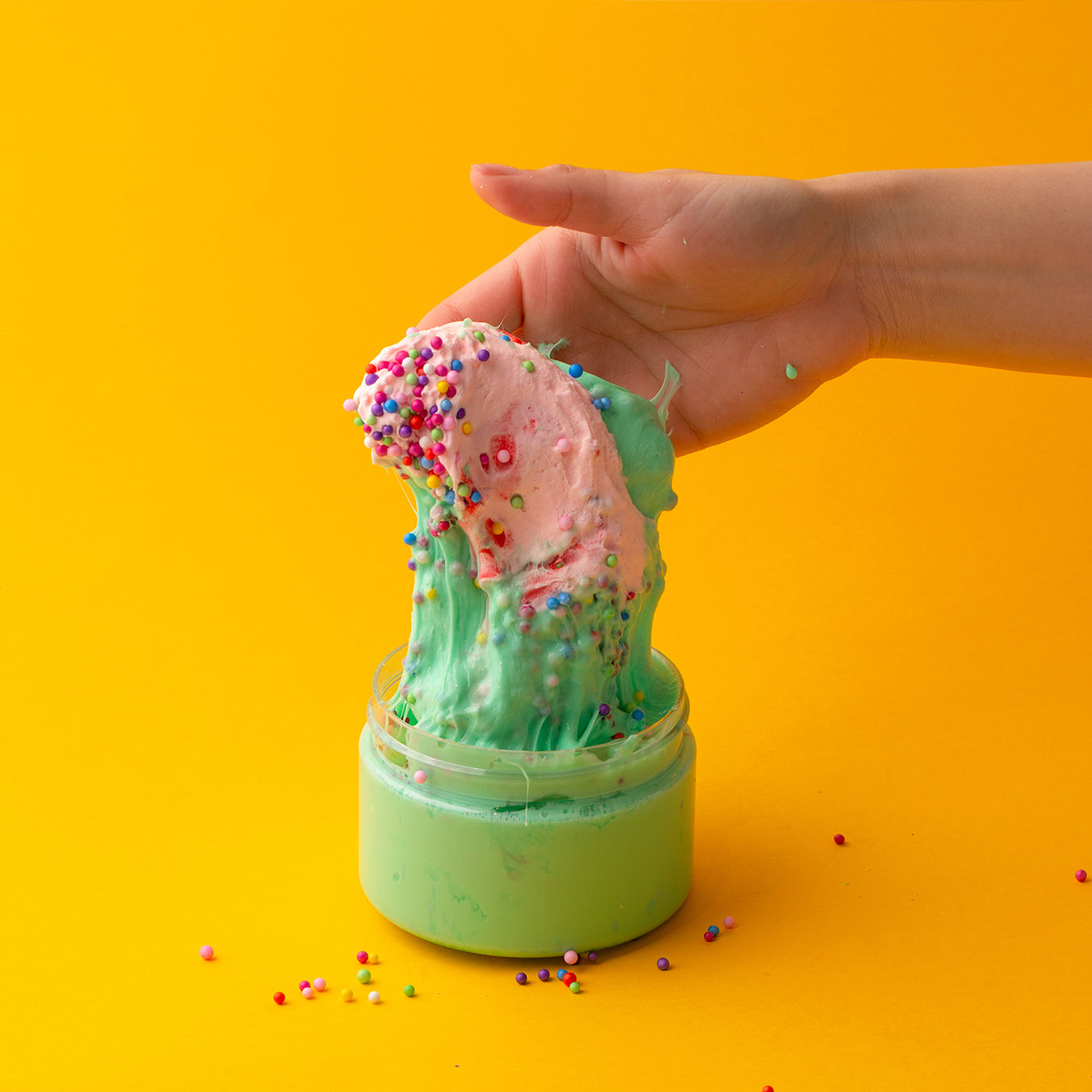 ماماسيما كعكة عيد الميلاد سلايم l MamaSIma Birthday Cake Themed Slime