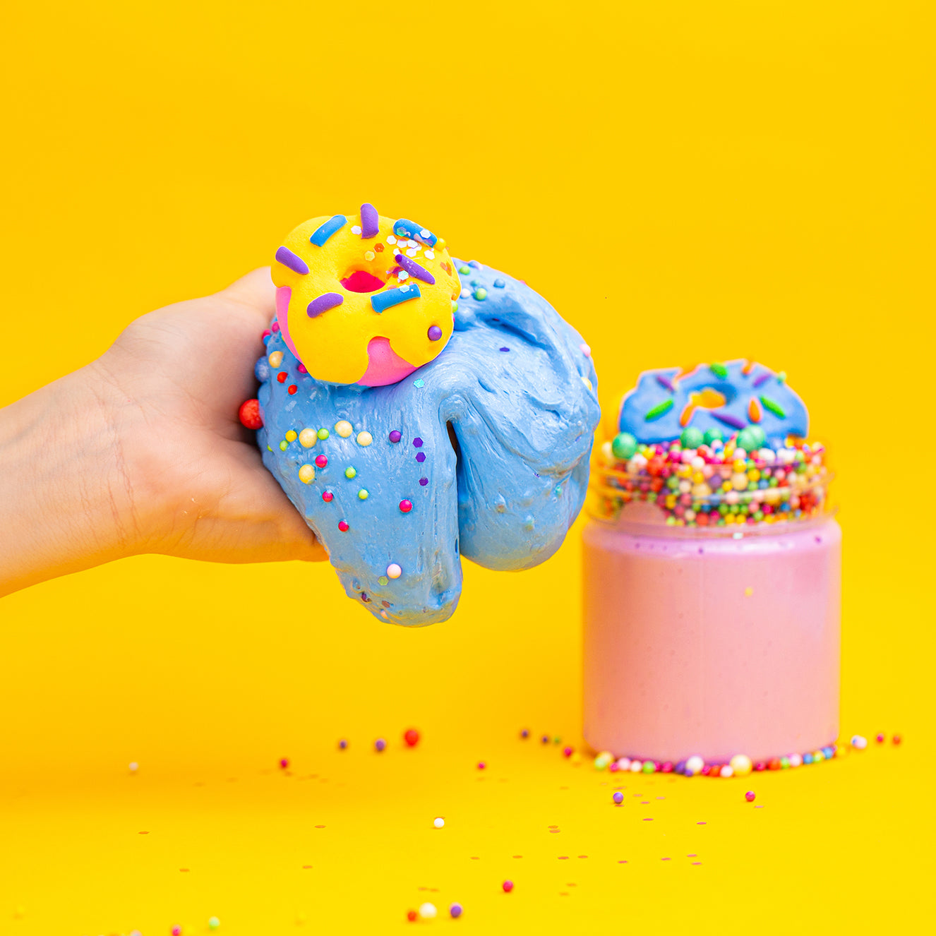 ماماسيما دونت سلايم l MamaSima Tasty Doughnut Themed Slime