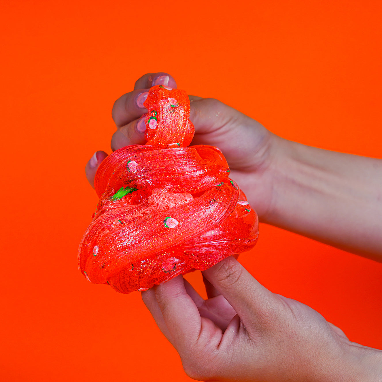 ماماسيما دراق سلايم l MamaSima Peach Themed Slime