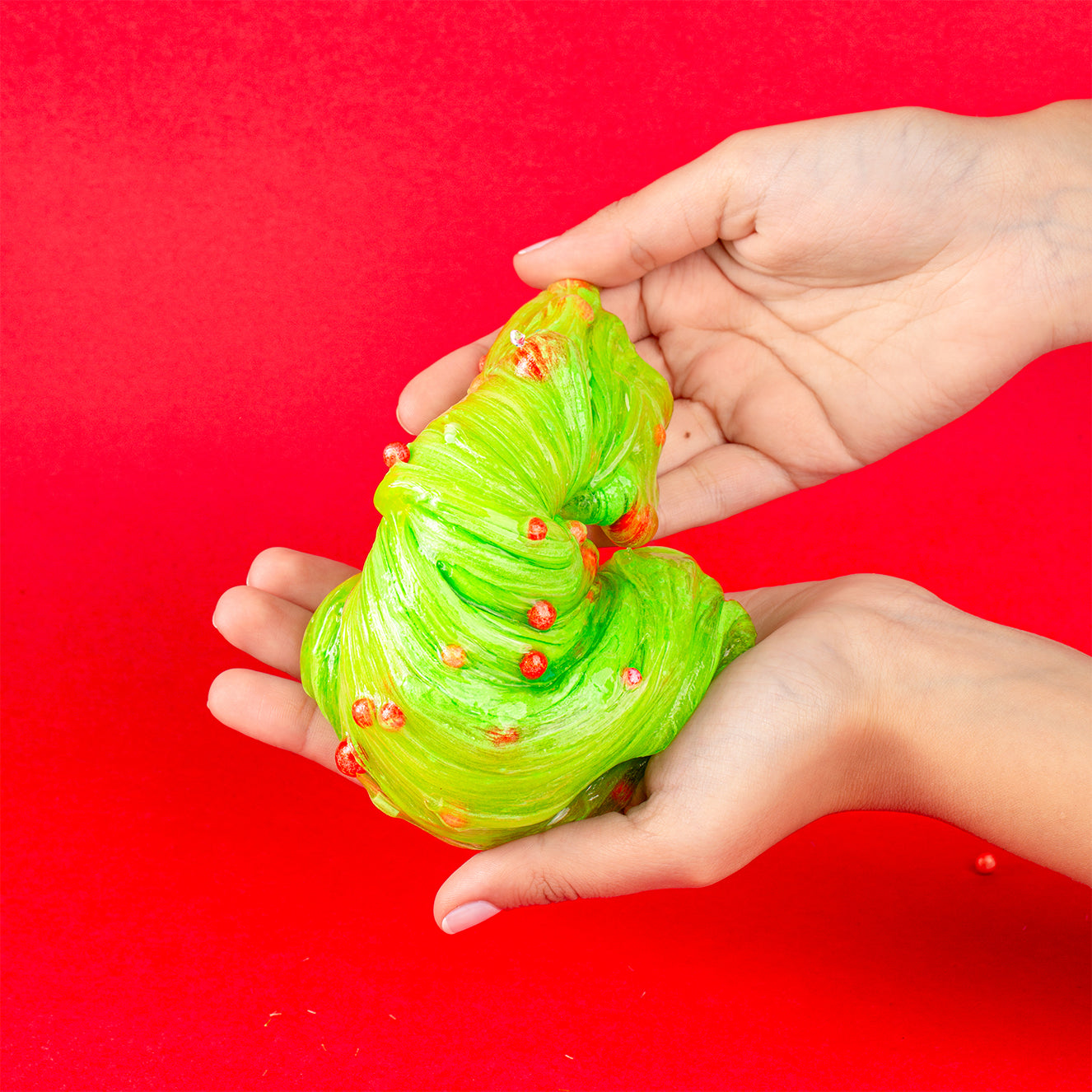 شجرة العيد سلايم l Christmas Tree Themed Slime
