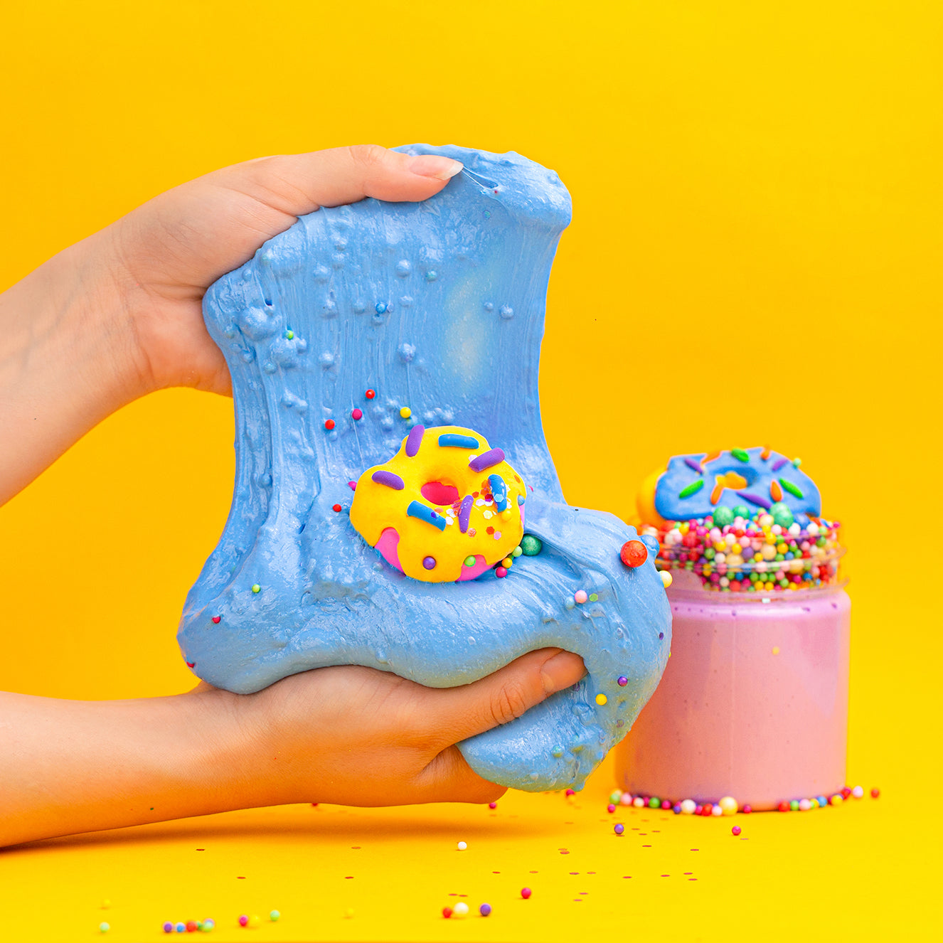 ماماسيما دونت سلايم l MamaSima Tasty Doughnut Themed Slime