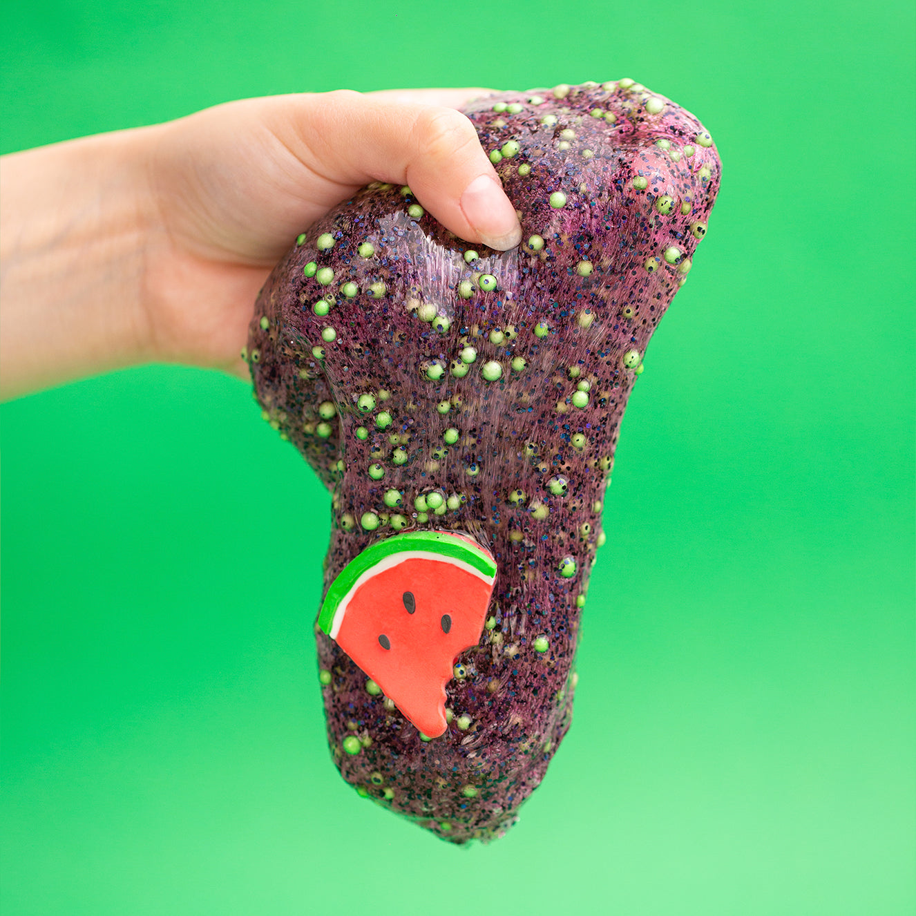 ماماسيما بطيخ سلايم l MamaSima Watermelon Crunch Themed Slime