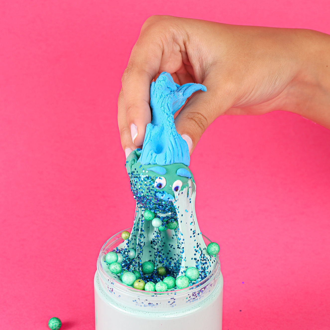 ماماسيما برانش الترول سلايم l MamaSima Branch the Troll Themed Slime