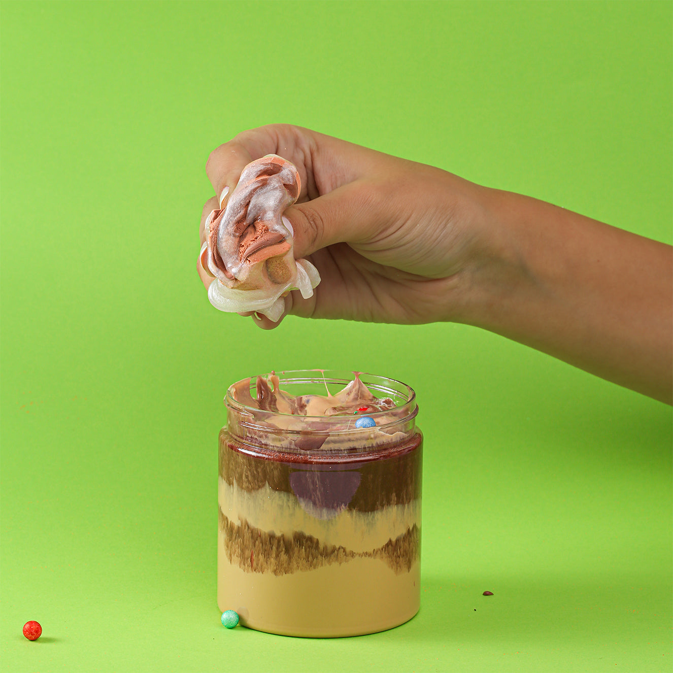 ماماسيما سينمون رول سلايم l MamaSima Cinnamon Roll Themed Slime