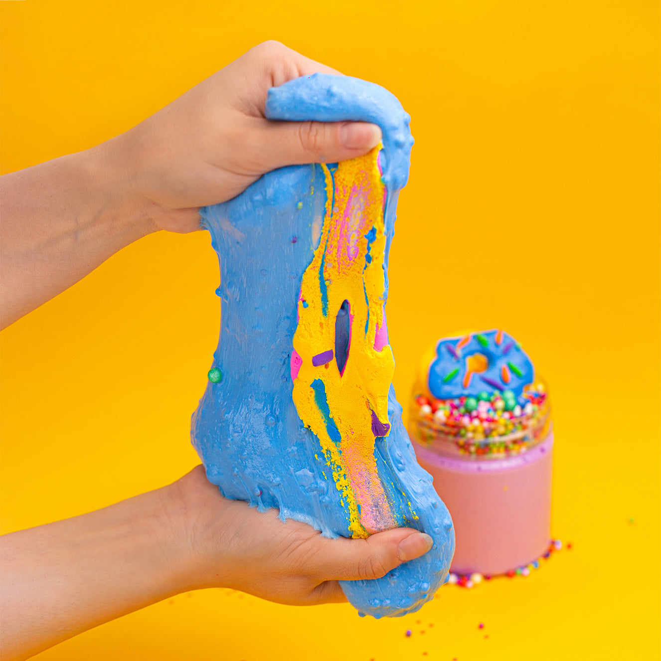 ماماسيما دونت سلايم l MamaSima Tasty Doughnut Themed Slime