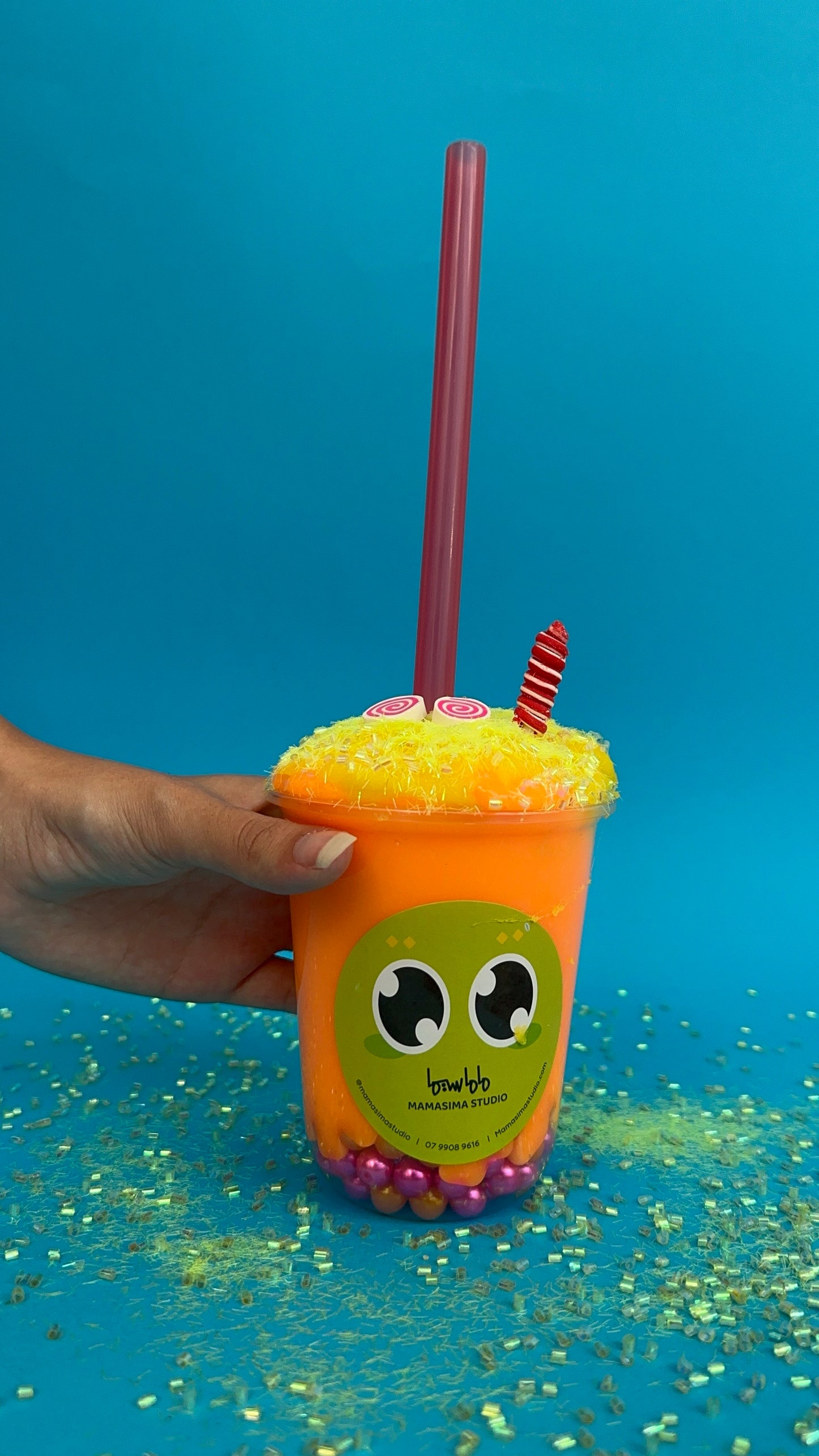 ماماسيما حقيبة البوبا سلايمIMamaSima Boba Slime Kit