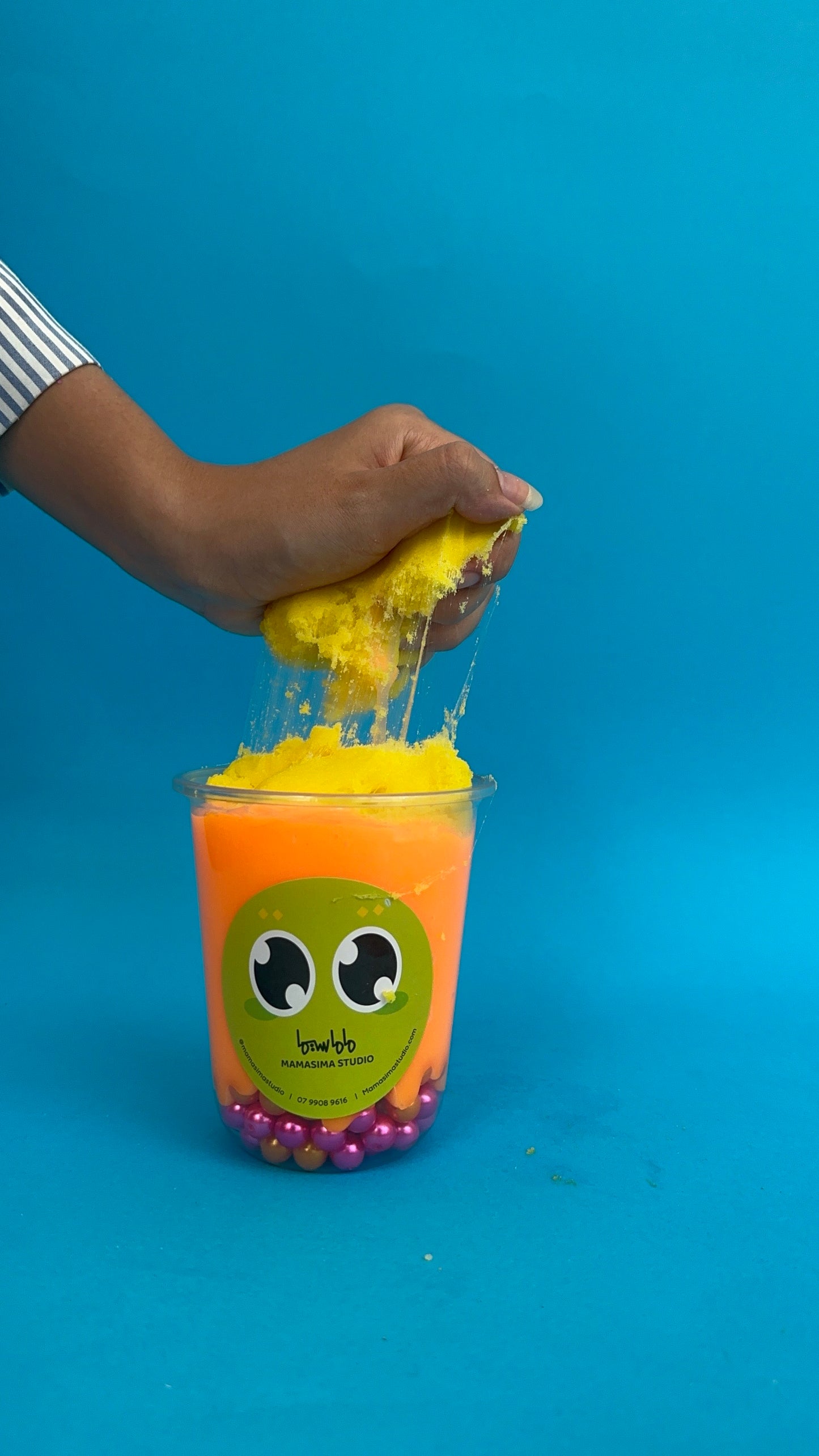 ماماسيما حقيبة البوبا سلايمIMamaSima Boba Slime Kit