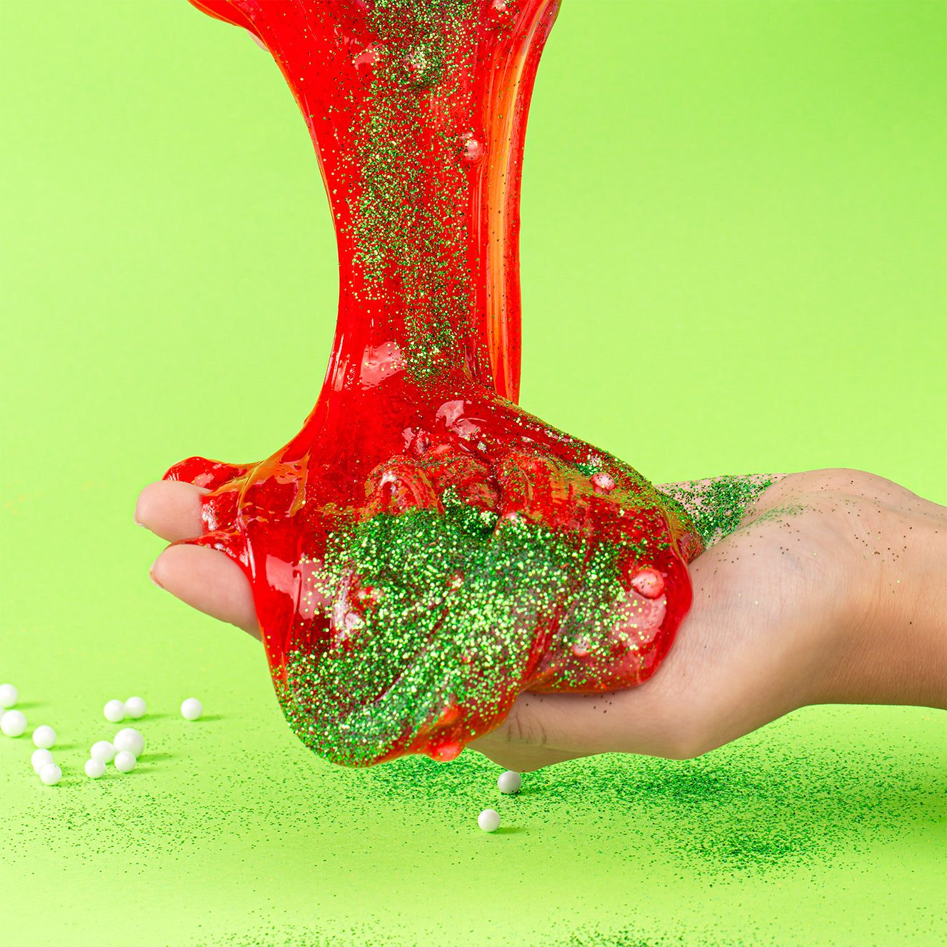 غزال سانتا سلايم l Rudolph the Reindeer Themed Slime