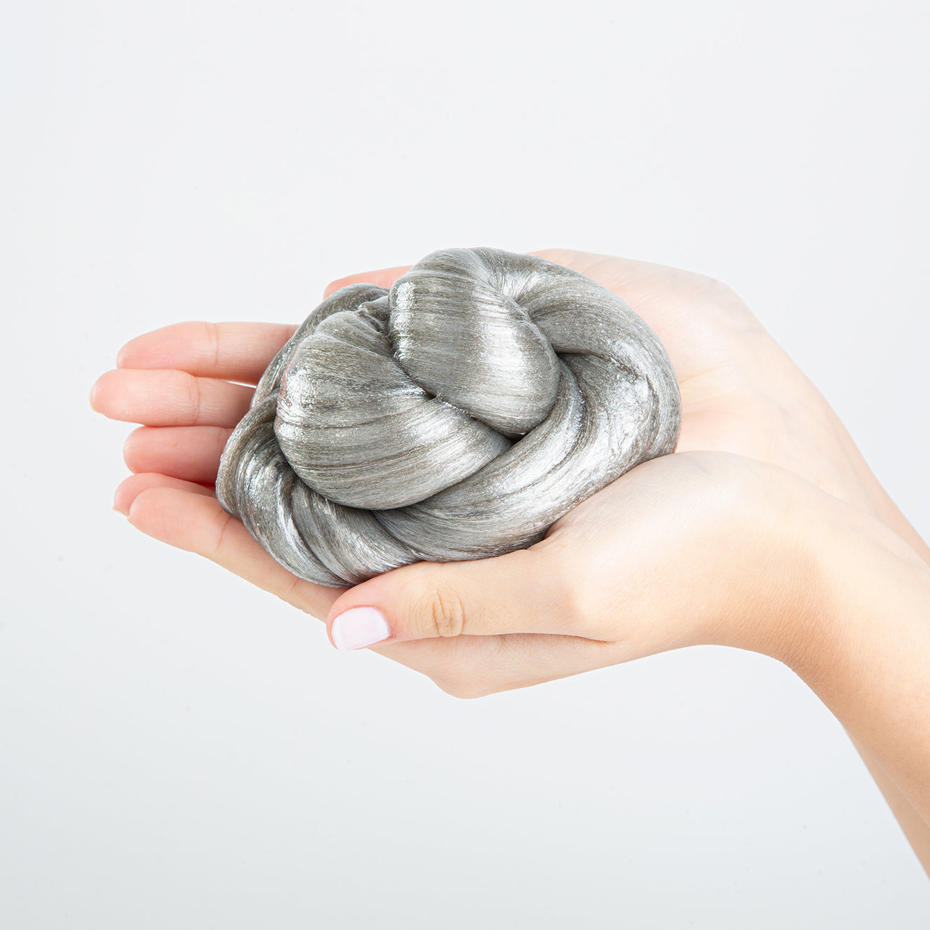 السلايم المعدني الشفاف من ماماسيما l MamaSima Metallic Clear Slime