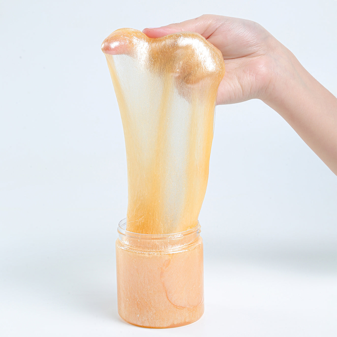 السلايم المعدني الشفاف من ماماسيما l MamaSima Metallic Clear Slime