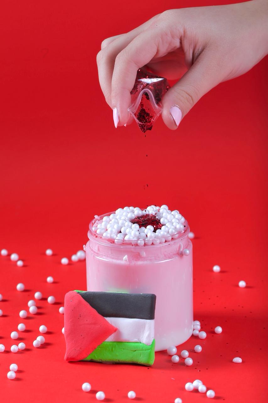 ماماسيما فلسطين سلايم I MamaSima Palestine Themed Slime