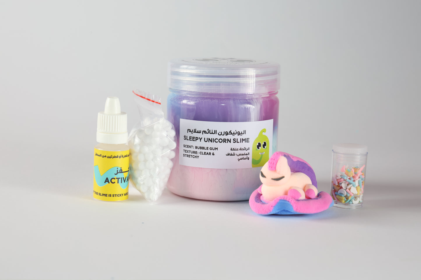 ماماسيما اليونيكورن النائم سلايم l MamaSima Sleepy Unicorn Themed Slime