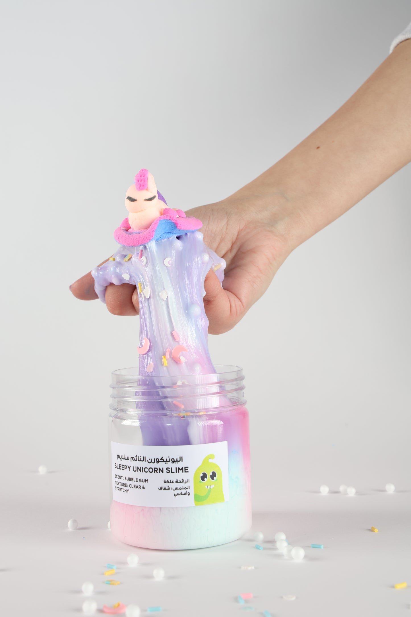 ماماسيما اليونيكورن النائم سلايم l MamaSima Sleepy Unicorn Themed Slime