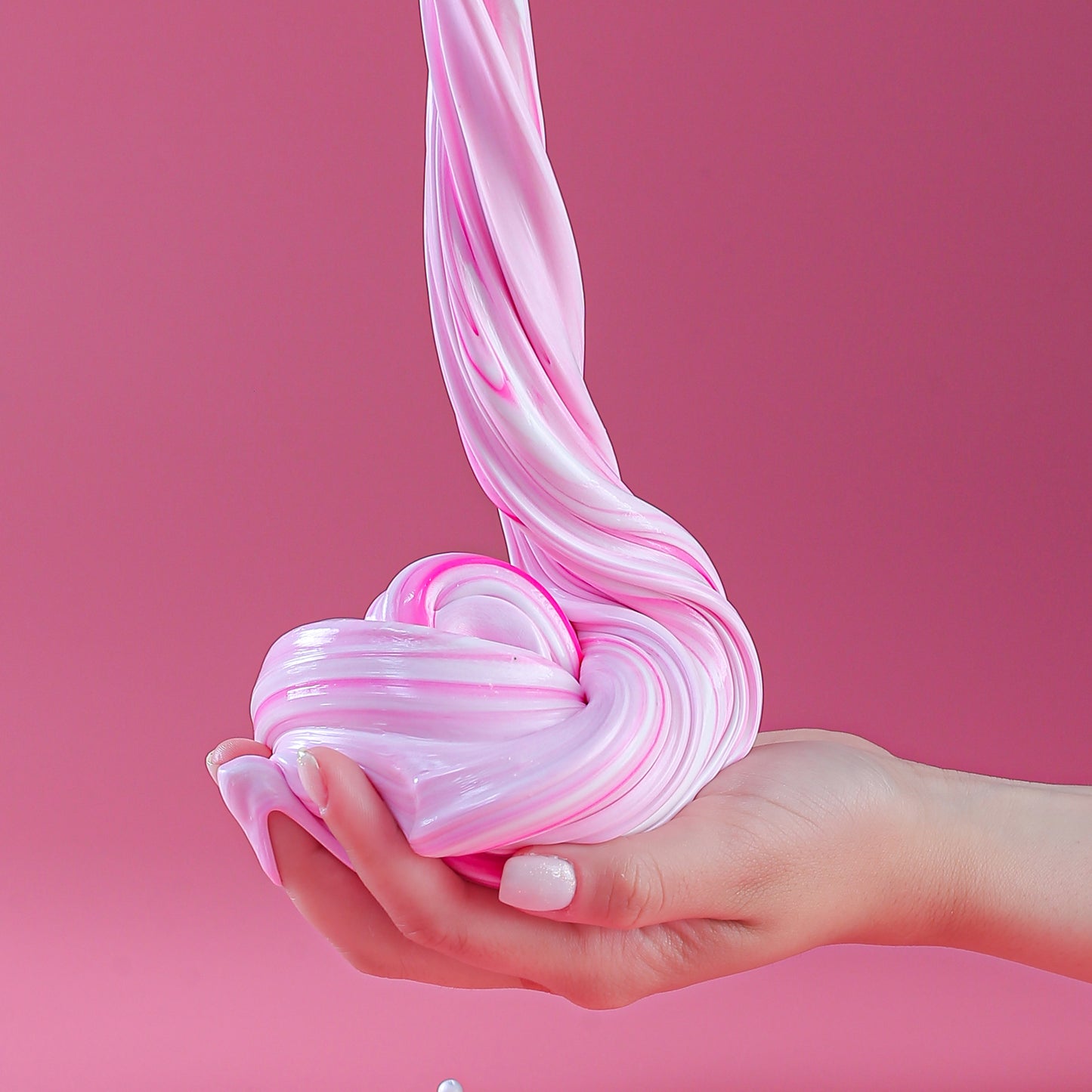ماماسيما ماكارون الفراولة سلايم I MamaSima Strawberry macaroon slime