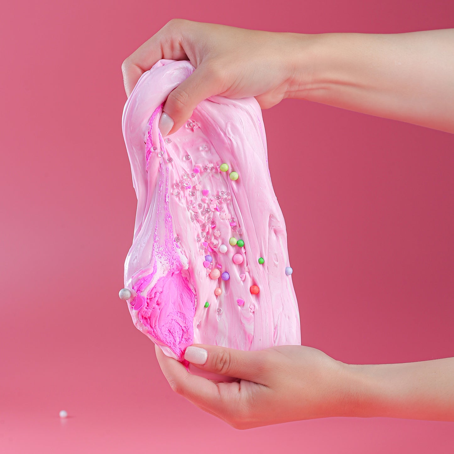 ماماسيما ماكارون الفراولة سلايم I MamaSima Strawberry macaroon slime