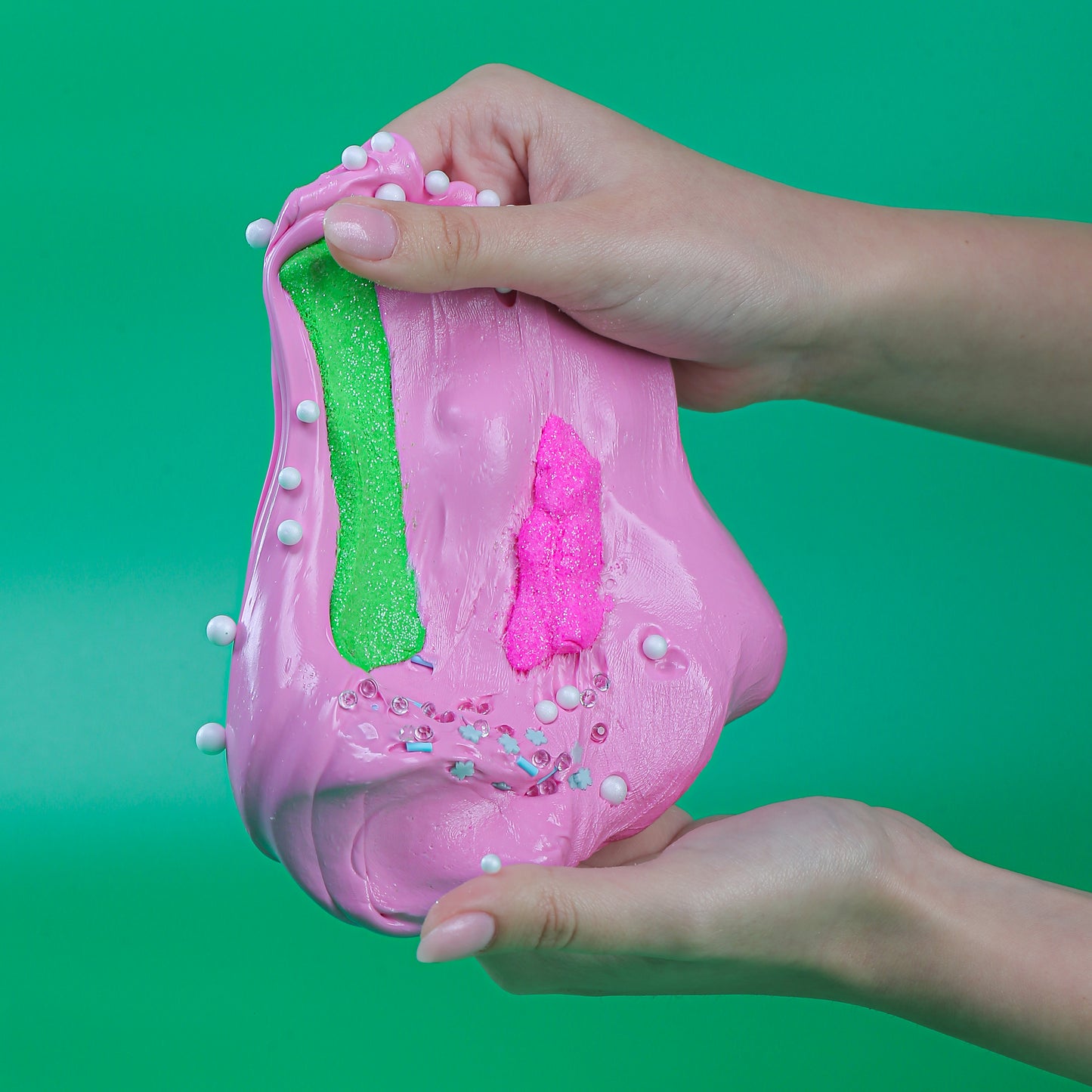 ماماسيما كاندي سلايم I MamaSima Sour Patch Themed Slime
