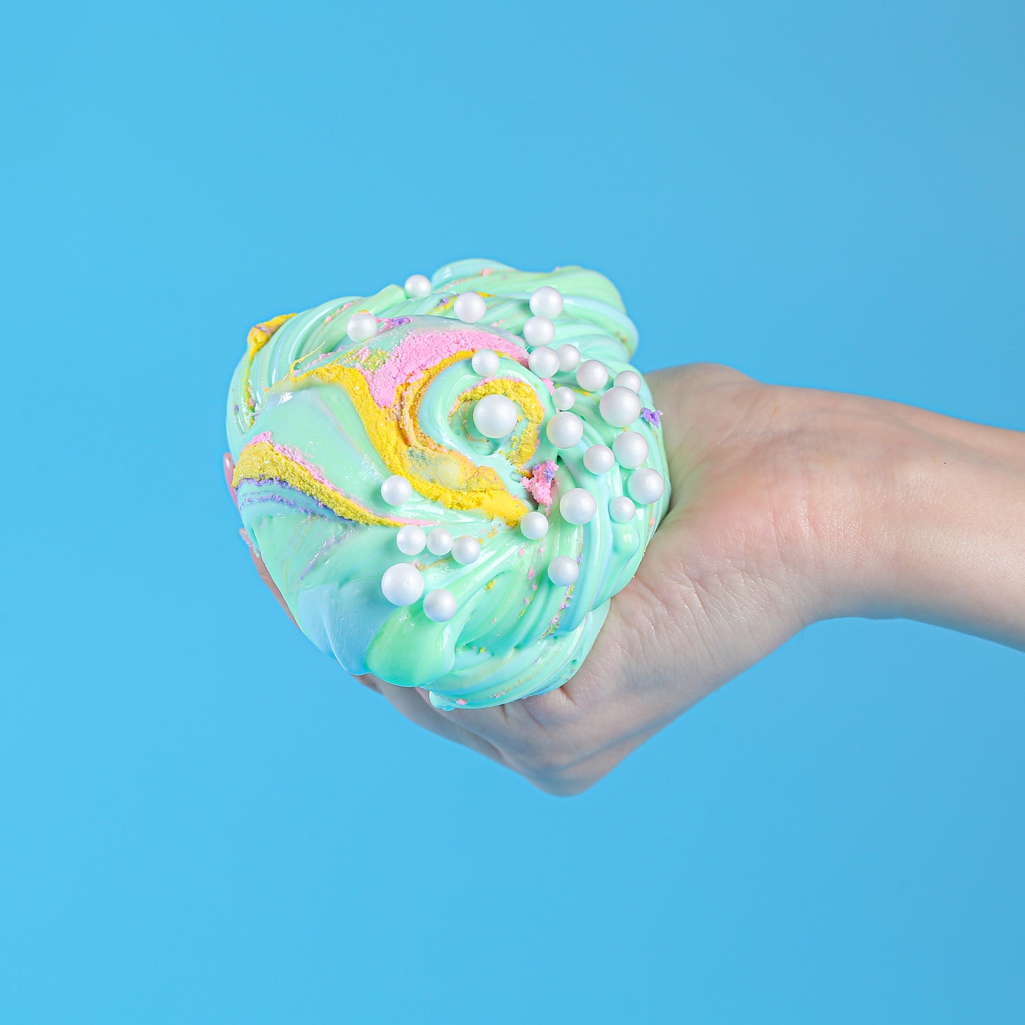 ماماسيما مارشميلو سلايم I MamaSima Marshmellow Themed Slime