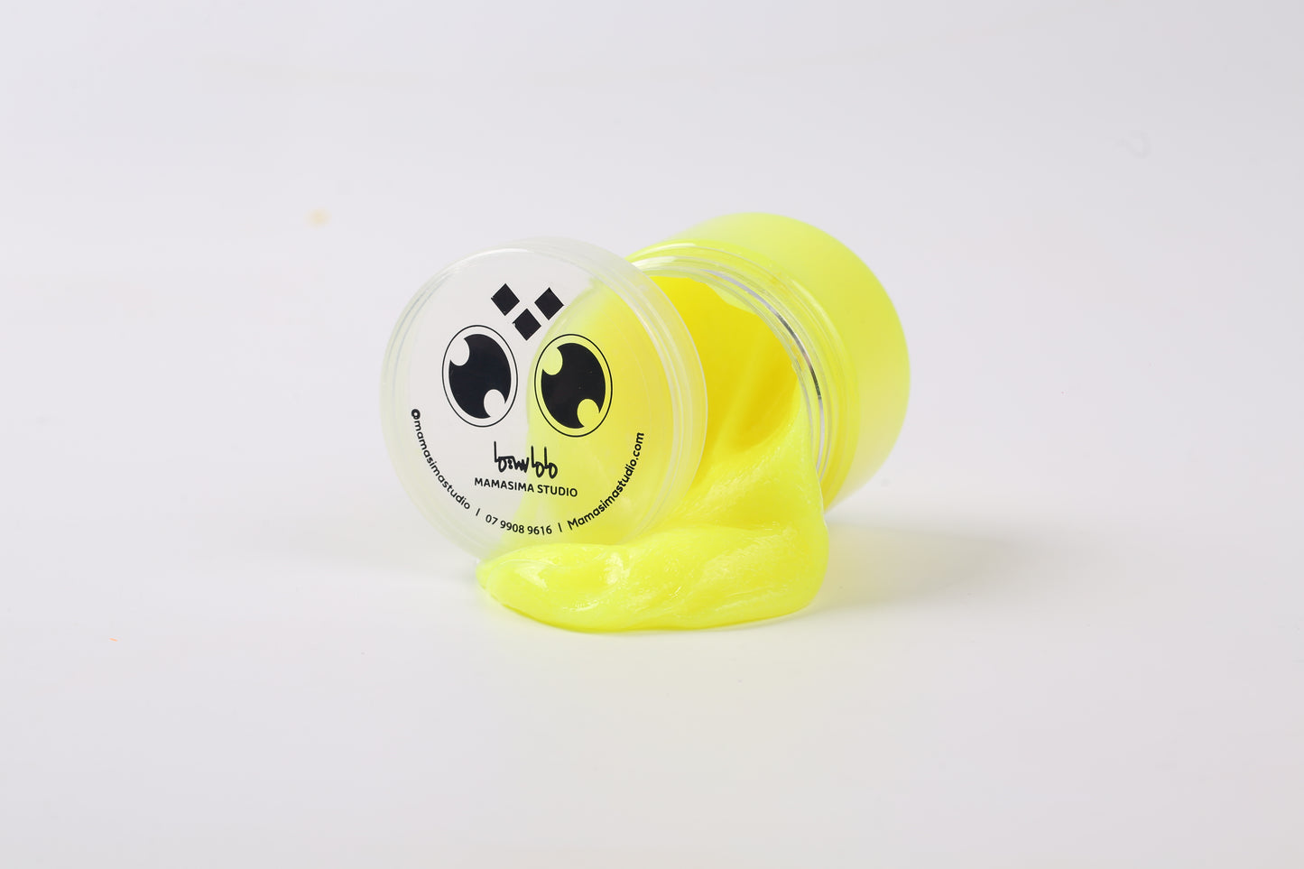 ماماسيما النيون الشفاف سلايم I MamaSima Clear Neon Slime