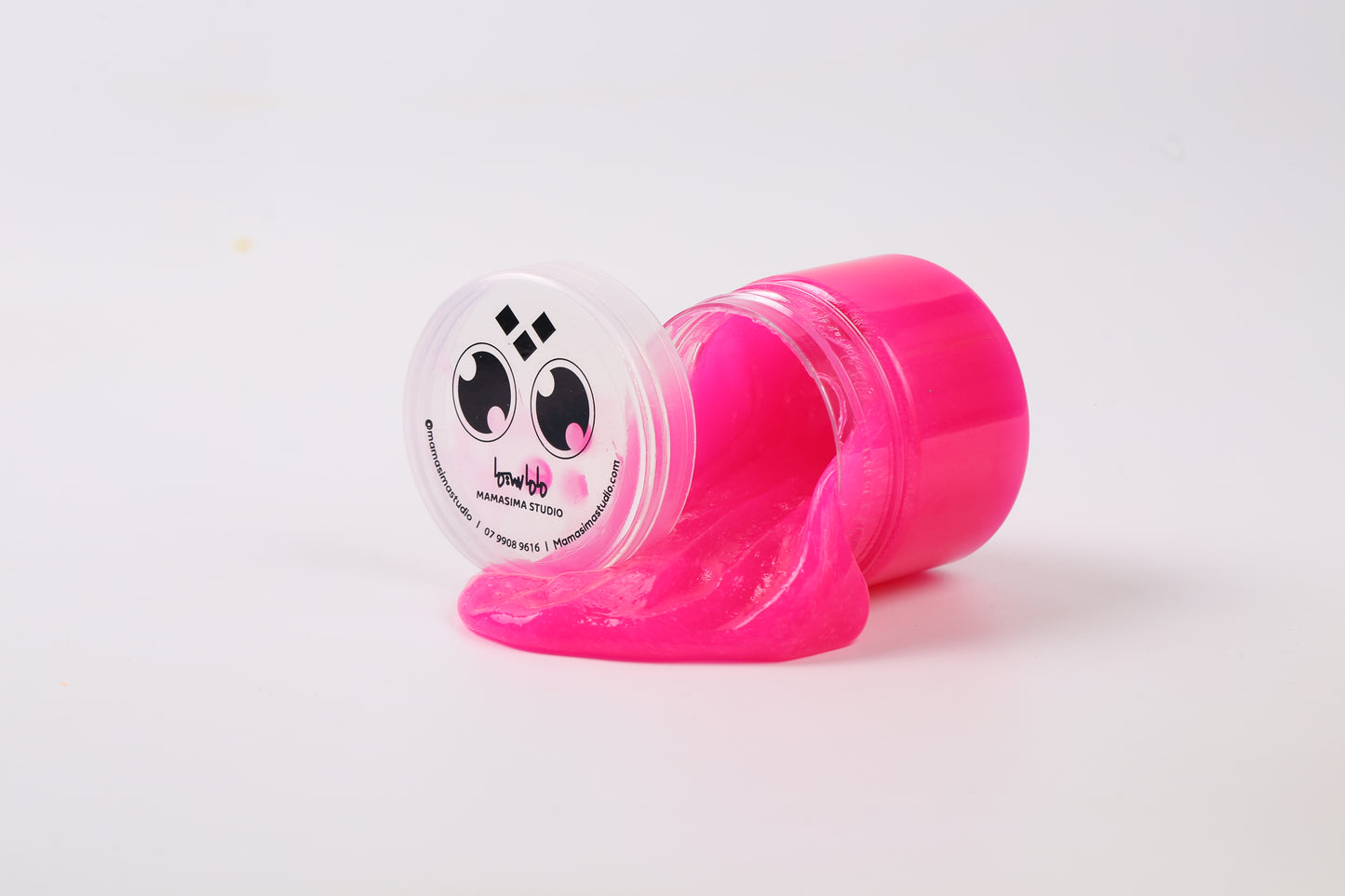 ماماسيما النيون الشفاف سلايم I MamaSima Clear Neon Slime