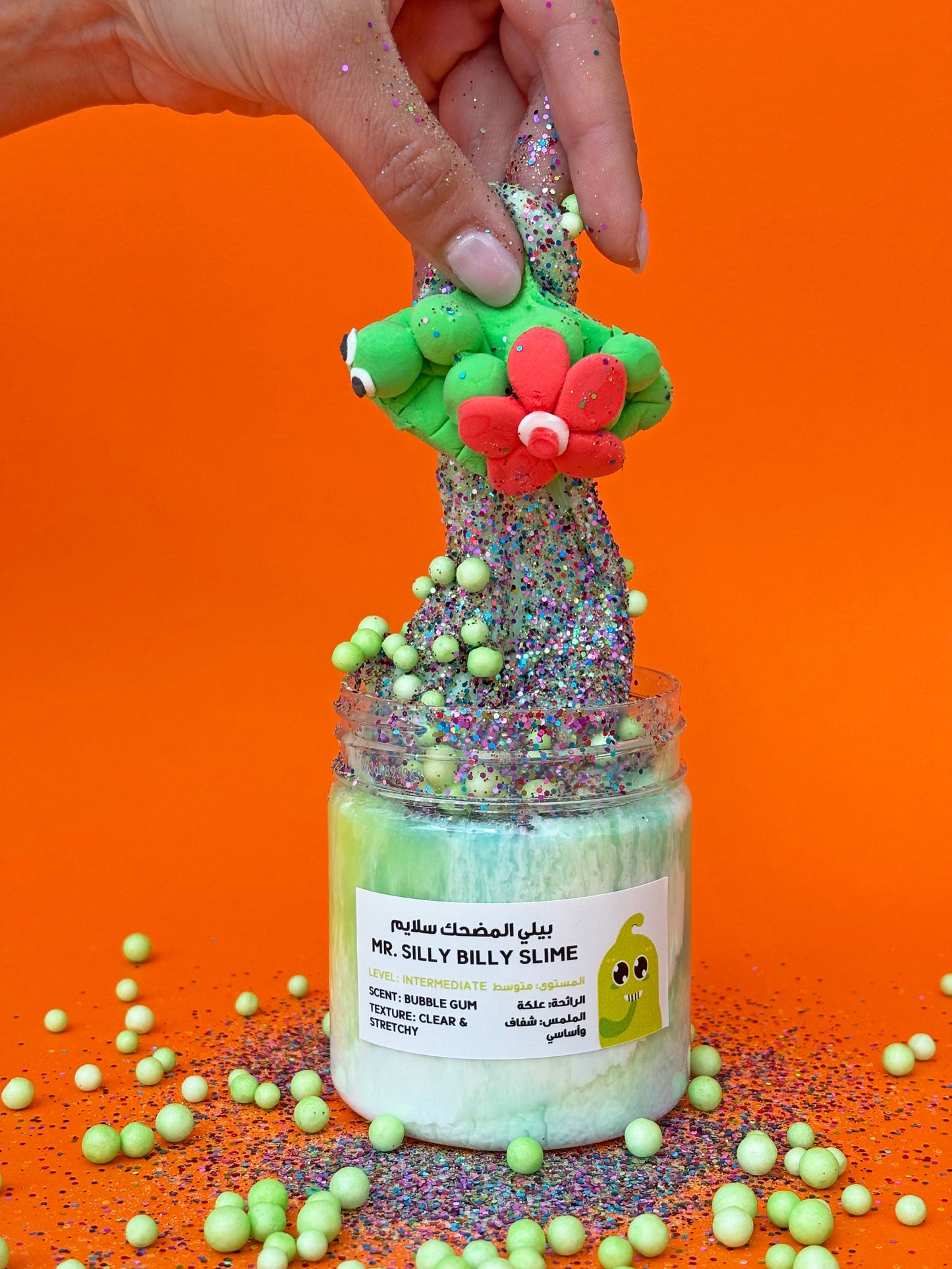 ماماسيما بيلي المضحك سلايم I MamaSima Mr. Silly Billy Themed Slime