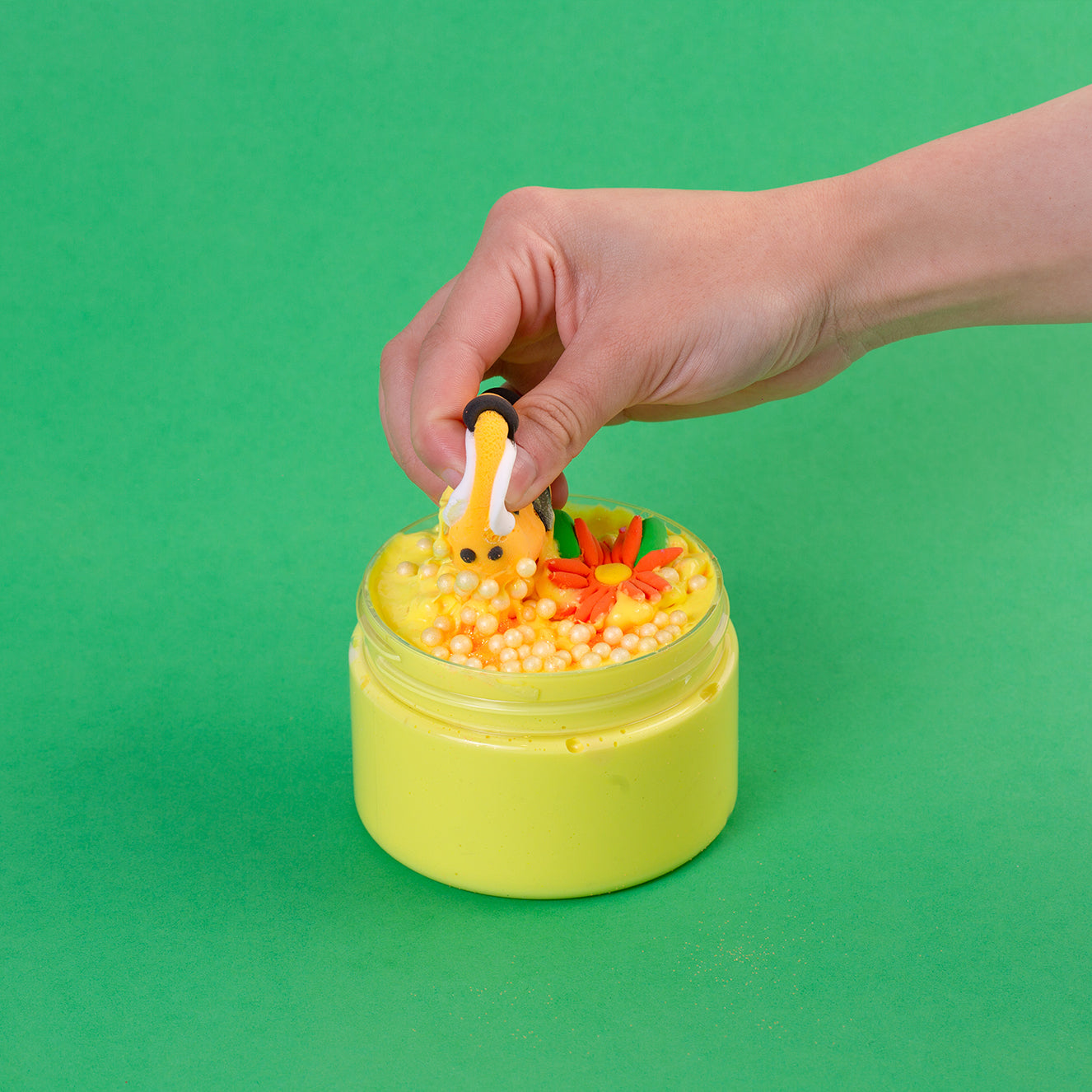 ماماسيما زينة ونحول سلايم I MamaSima Maya the Bee Themed Slime