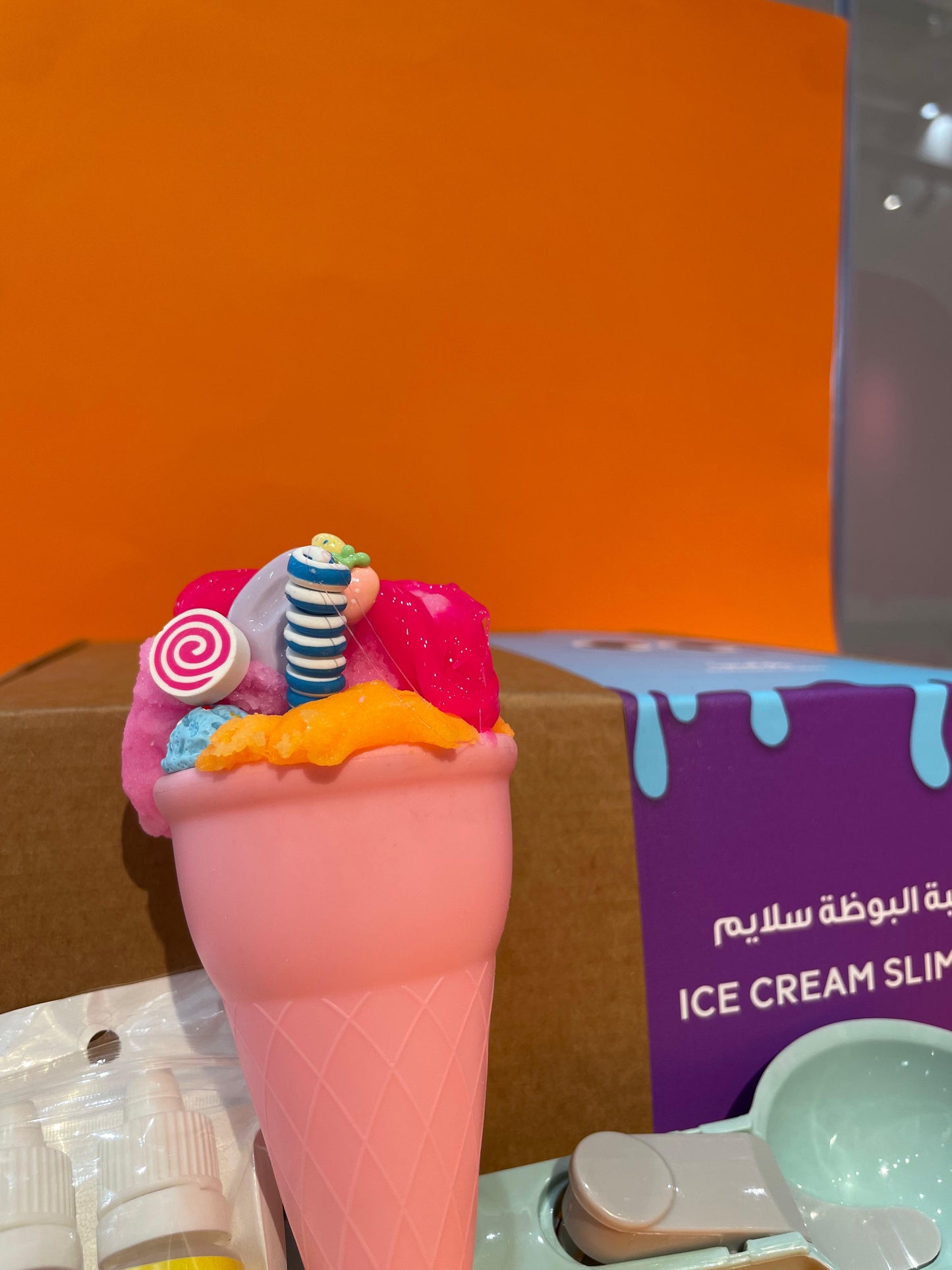 ماماسيما حقيبة البوظة سلايمI MamaSima Ice Cream Slime Kit