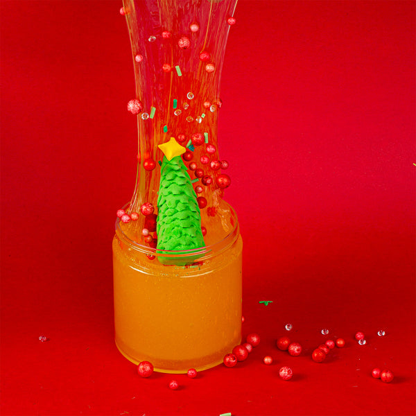 شجرة العيد سلايم l Christmas Tree Themed Slime