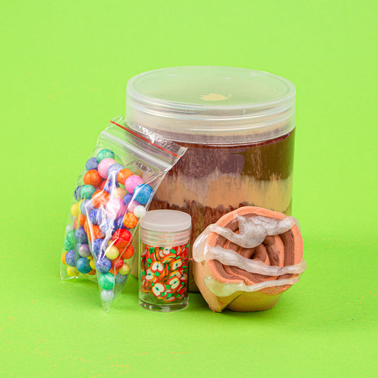 ماماسيما سينمون رول سلايم l MamaSima Cinnamon Roll Themed Slime