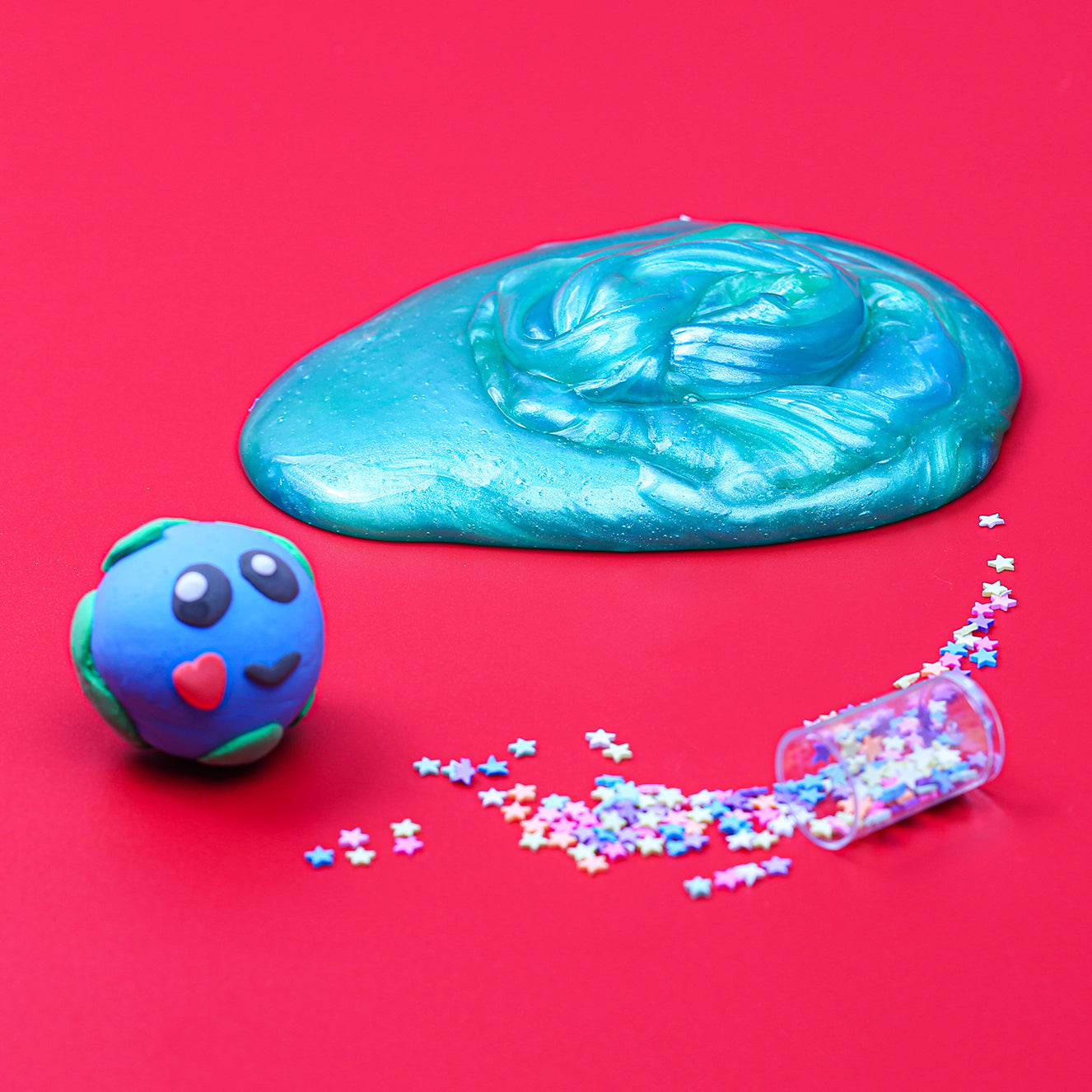 ماما سيما كوكبي سلايم I MamaSima My Earth Themed Slime