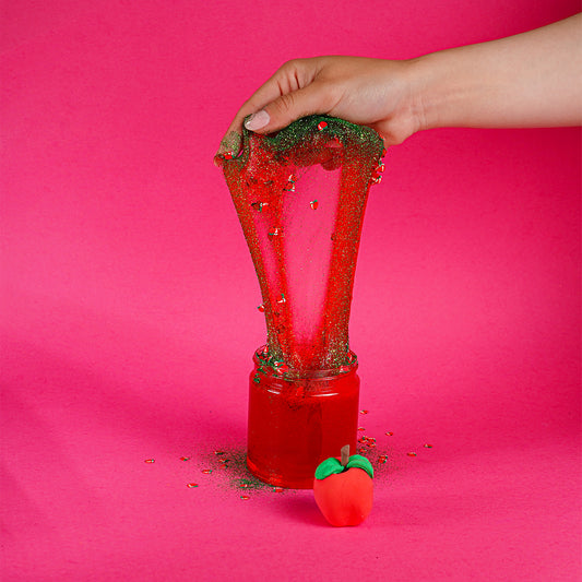 ماماسيما تفاح سلايم l MamaSima Apple Themed Slime