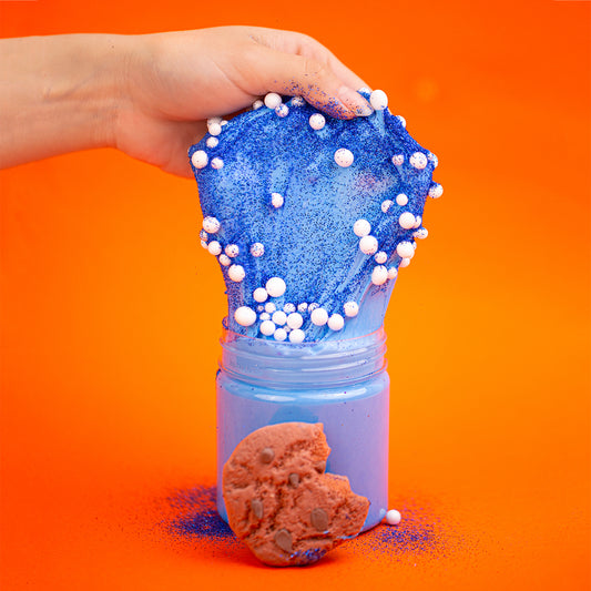 MamaSima Cookie Monster themed Slime
