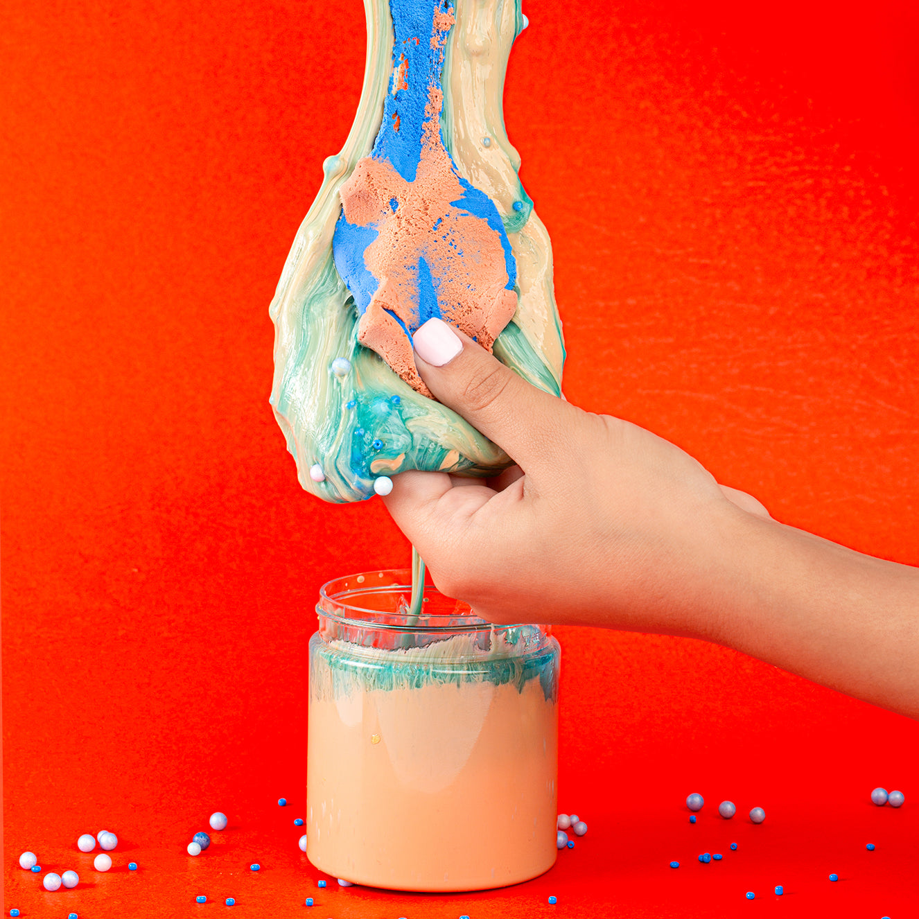 MamaSima Blueberry Pie Themed Slime