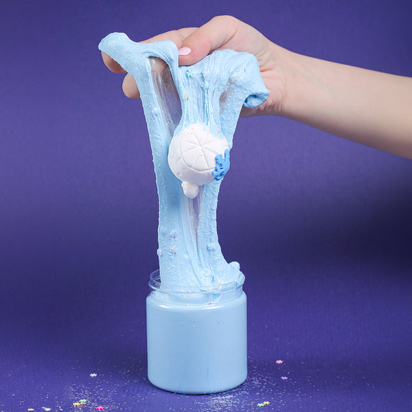 كوخ الاسكيمو سلايم l Igloo Themed Slime