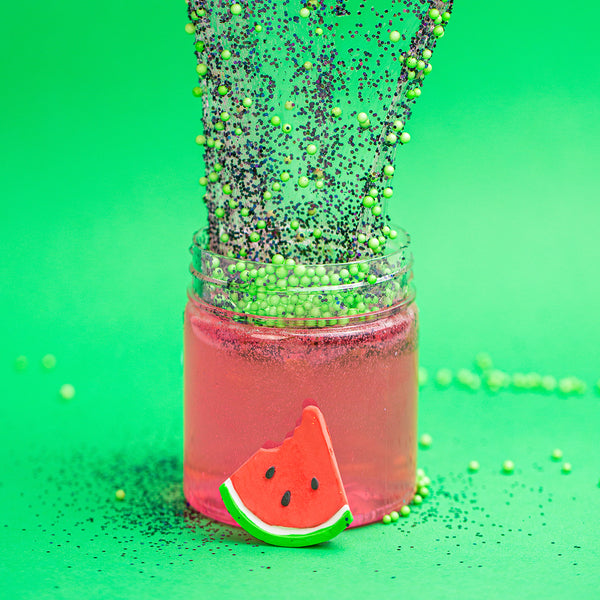 ماماسيما بطيخ سلايم l MamaSima Watermelon Crunch Themed Slime