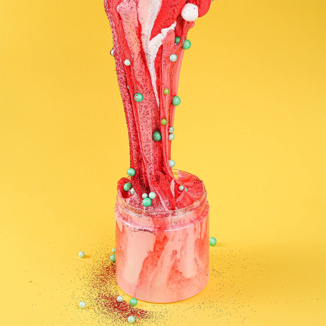 بابا نويل سلايم l Santa Claus Themed Slime