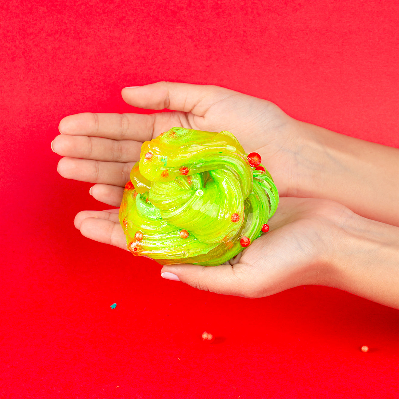 شجرة العيد سلايم l Christmas Tree Themed Slime