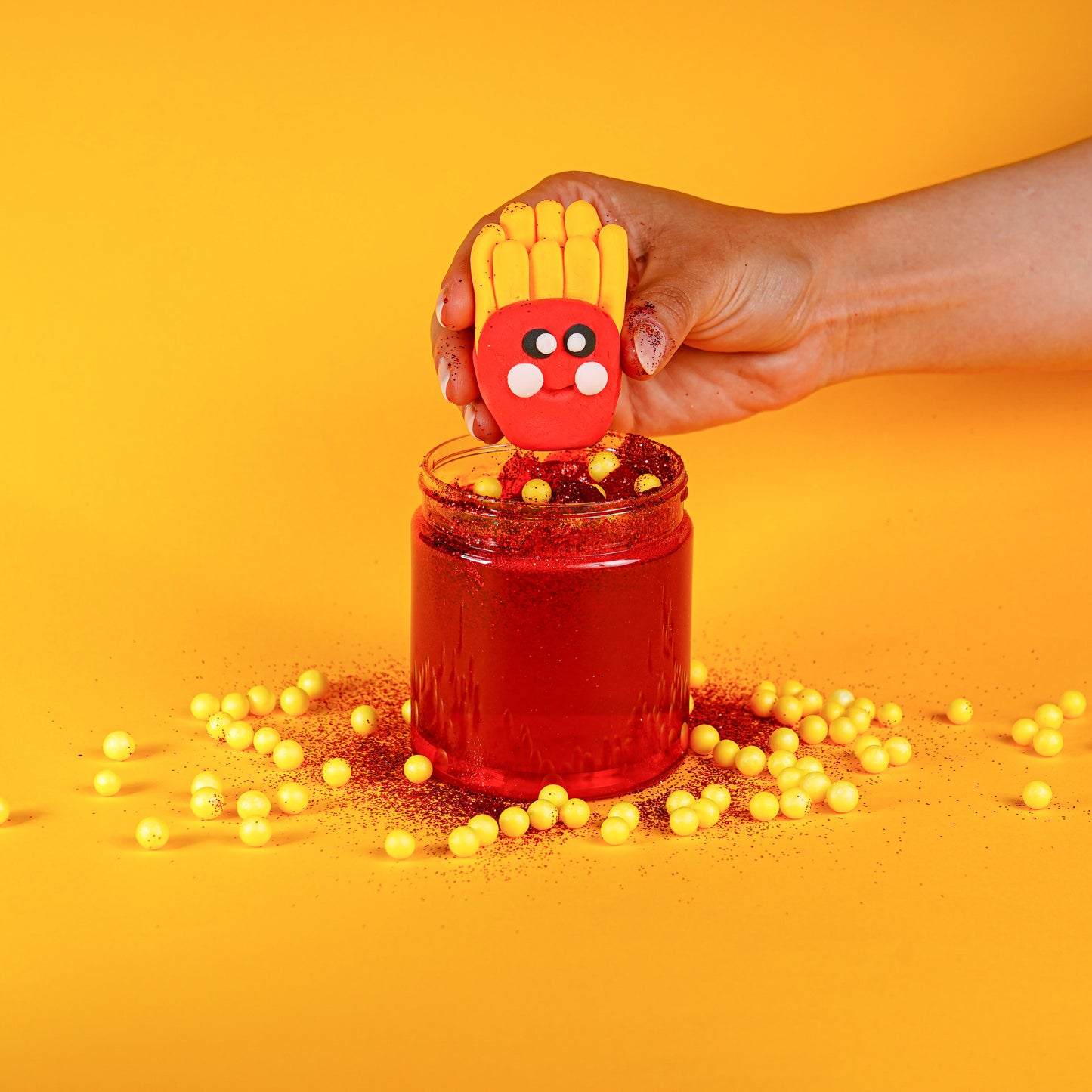 El Fries Slime | بطاطا مقلية سلايم