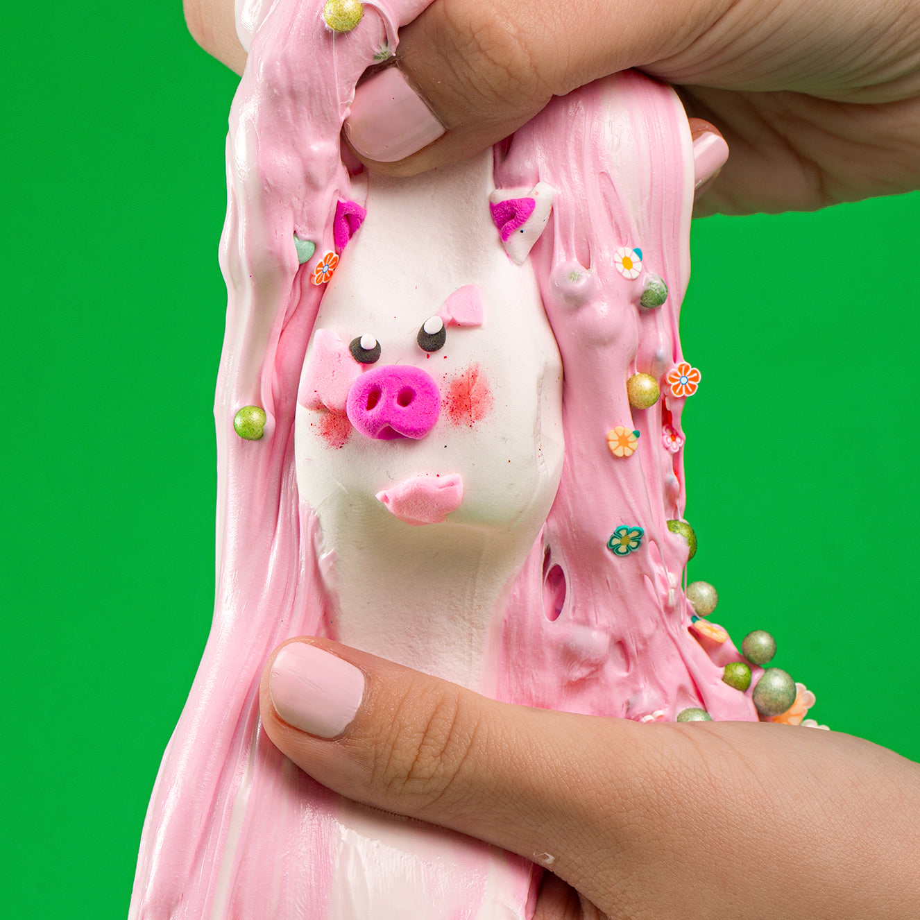 حليب الفراولة سلايم  l Strawberry Milk Slime