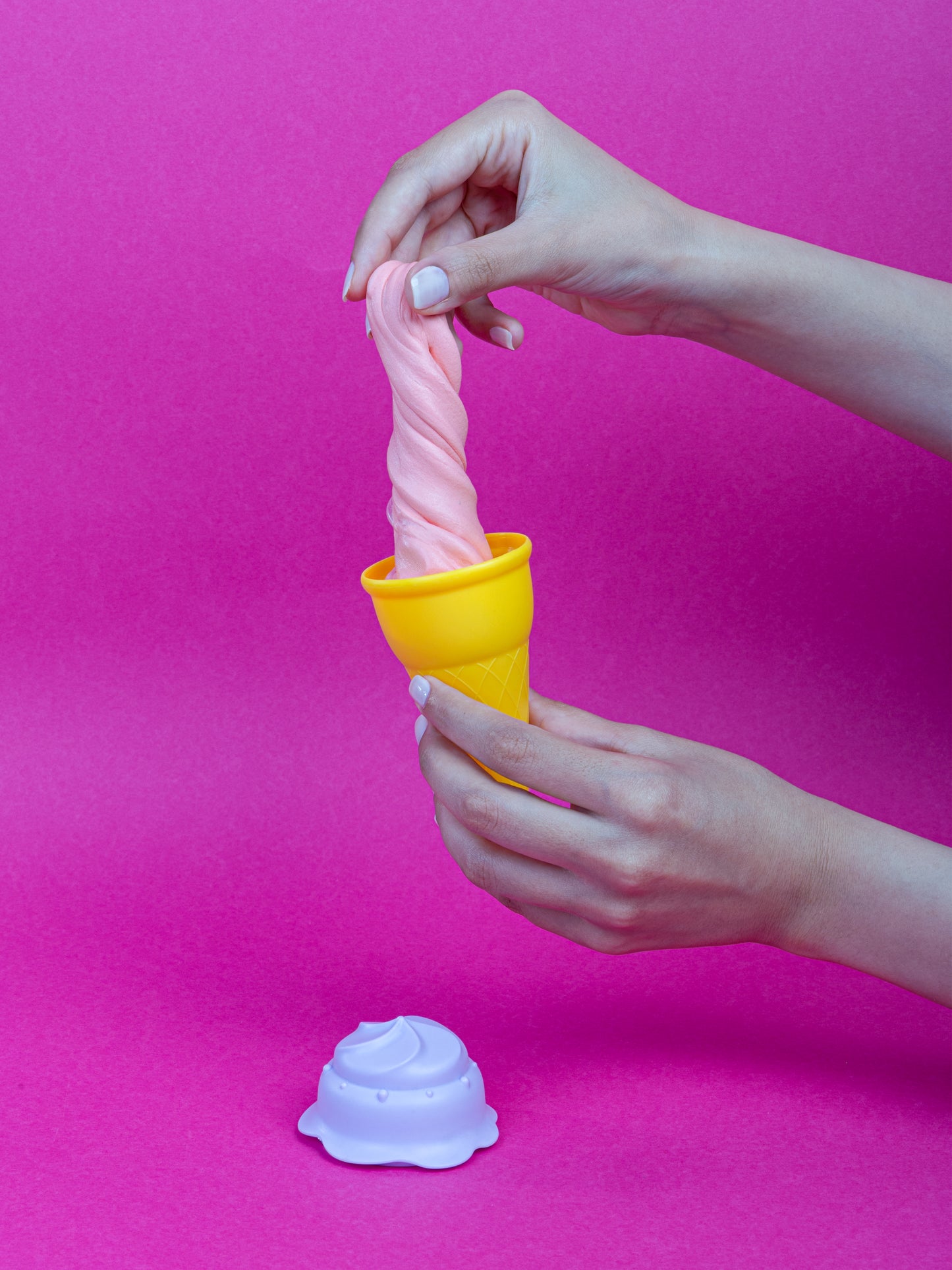 حقيبة البوظة سلايم I Ice Cream Slime Kit